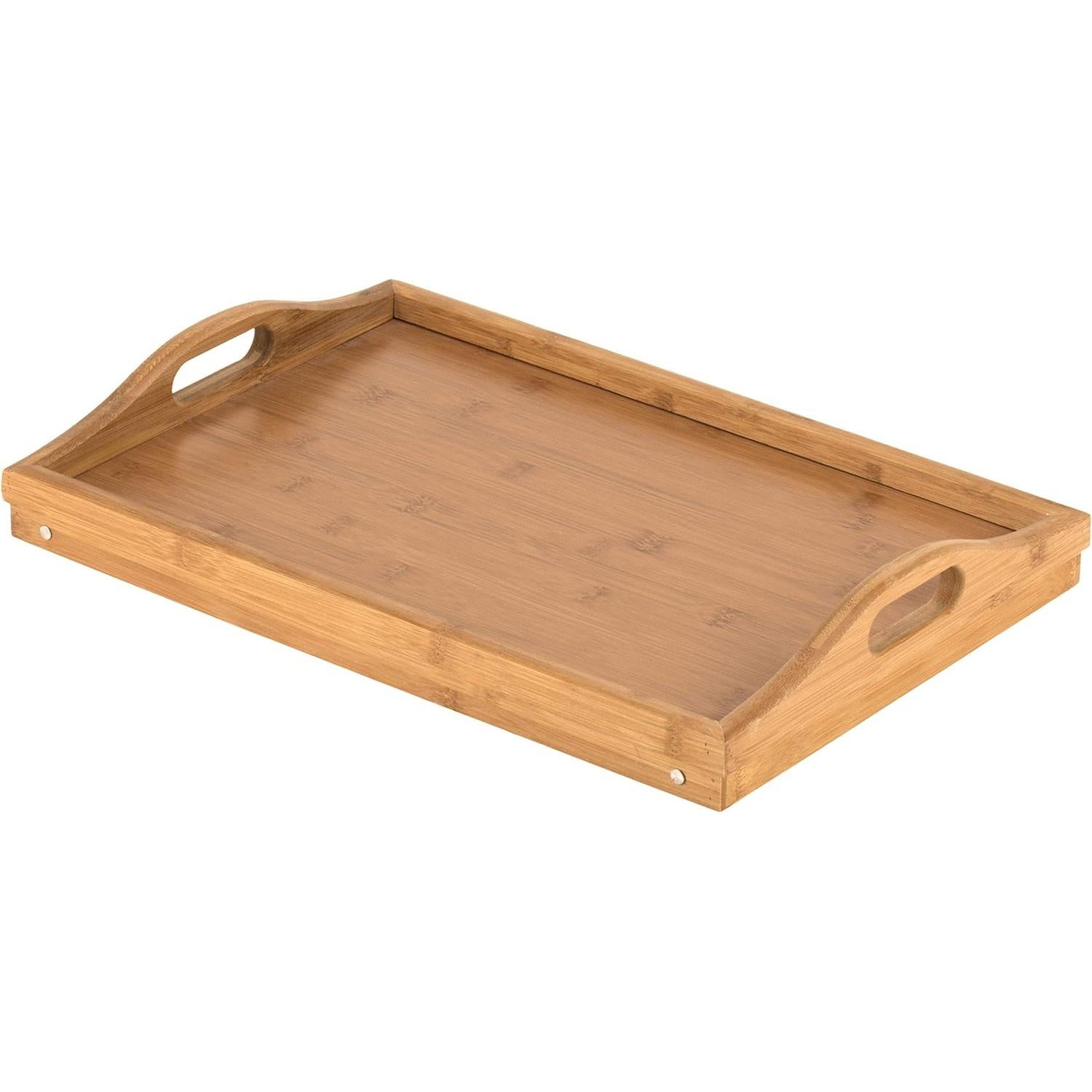 Bandeja de Mesa para Cama Home-It de Bambú Plegable 45.72x30.48cm