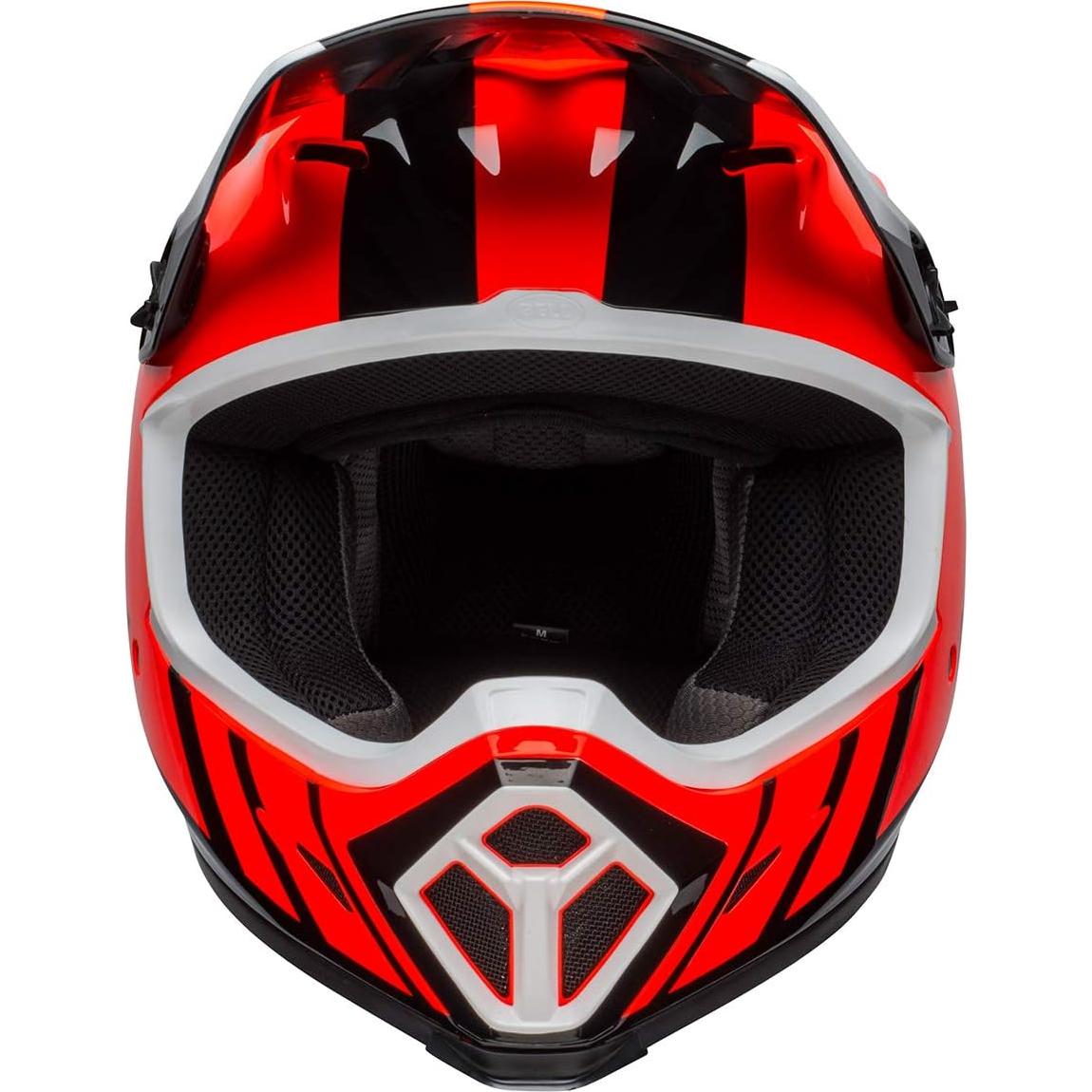 Casco de Motocross BELL MX-9 MIPS Naranja/Negro T. X-Large