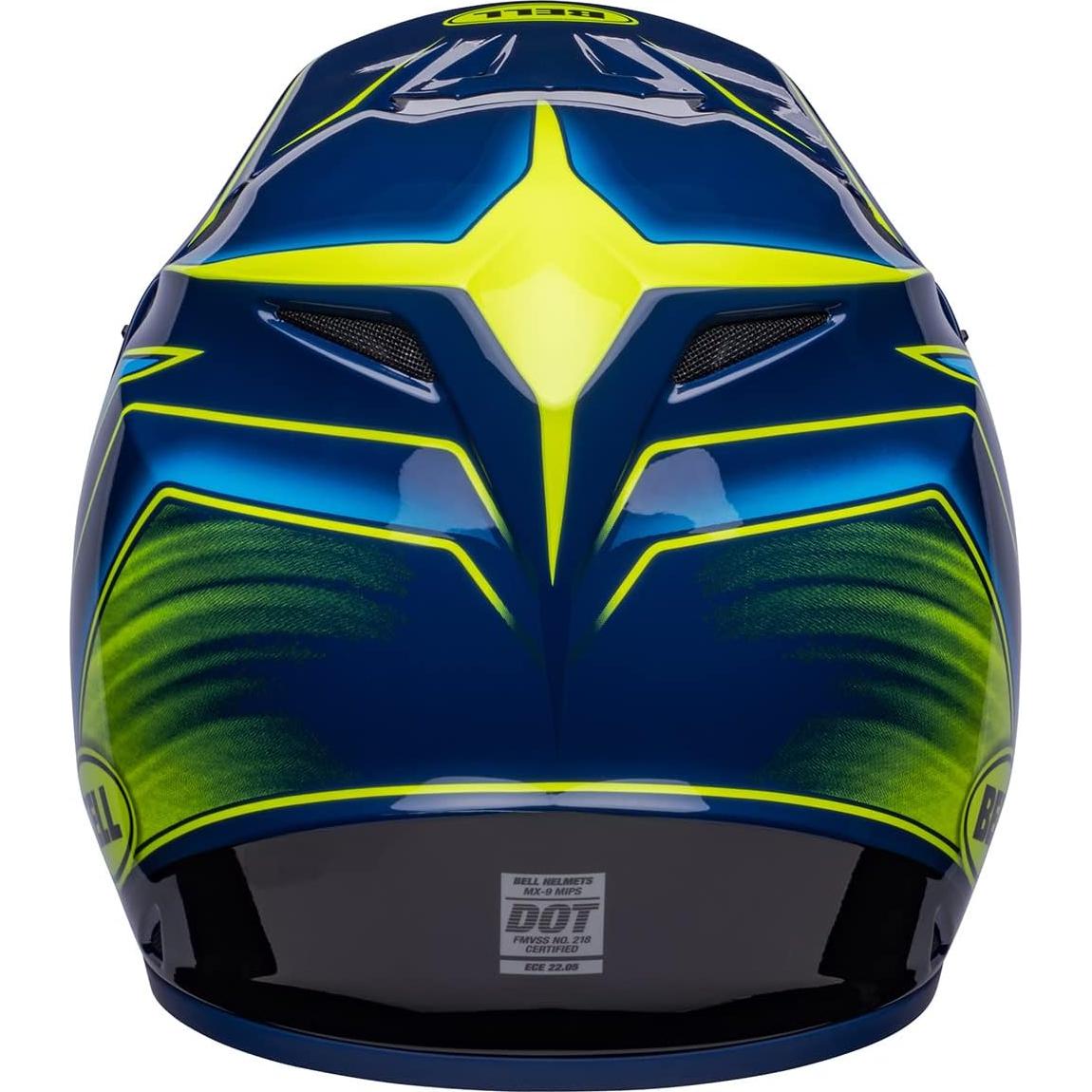 Casco de Motocross BELL MX-9 MIPS X-Large Azul