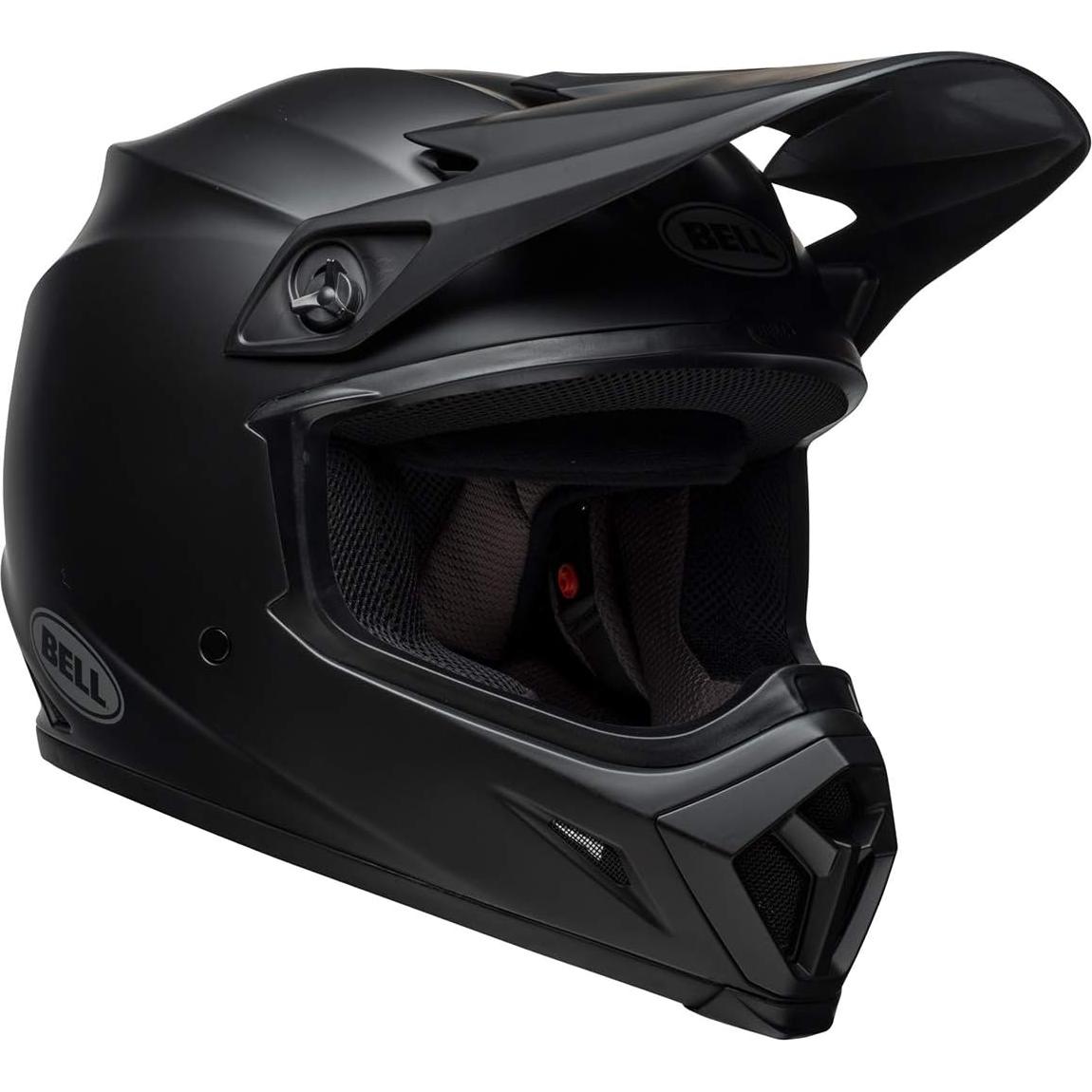 Casco de Motocross BELL MX-9 MIPS Negro Mate