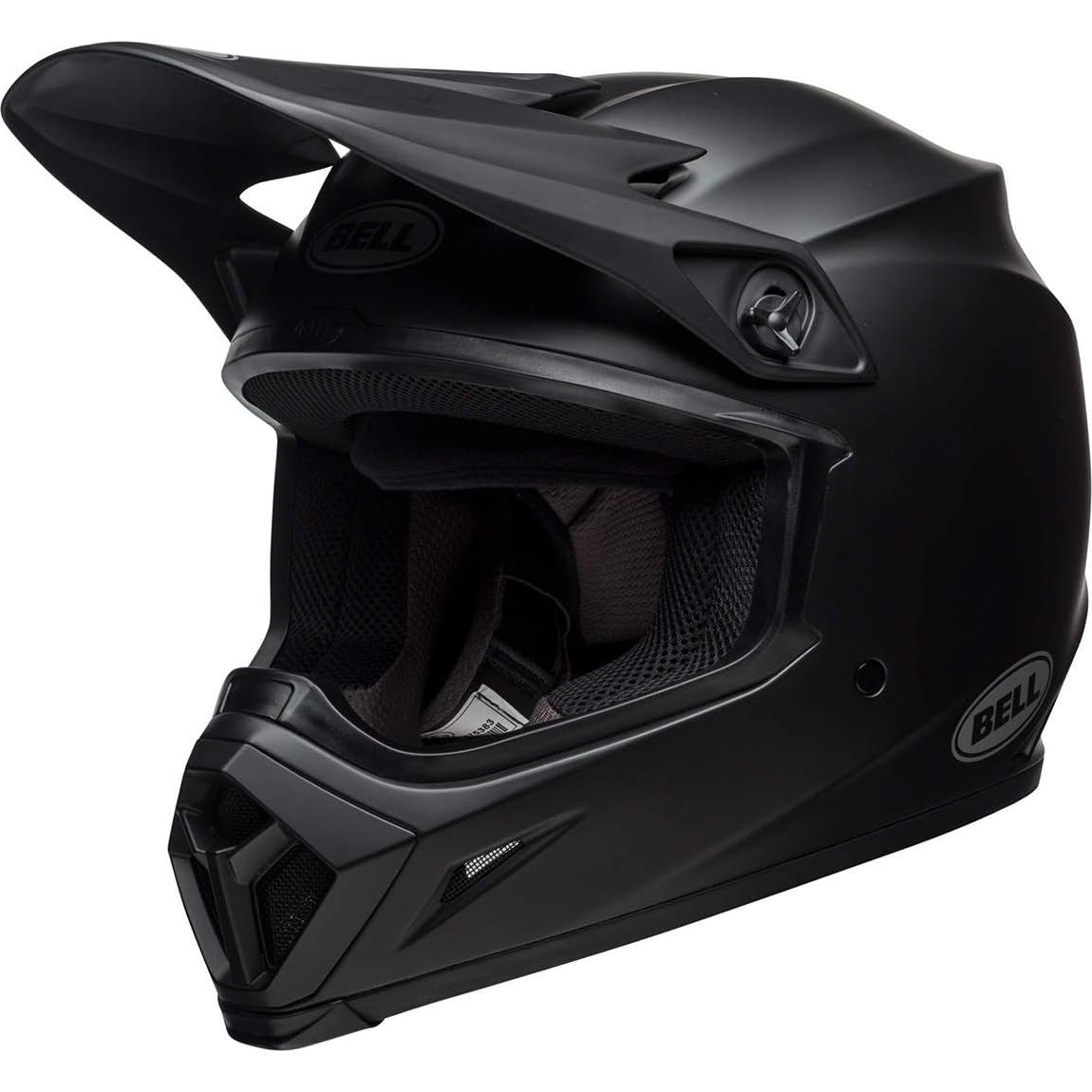 Casco de Motocross BELL MX-9 MIPS Negro Mate