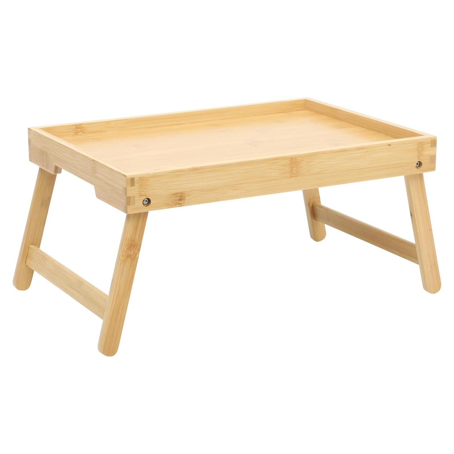 Bandeja de Cama Plegable de Bambú Gibson Home 40x28cm