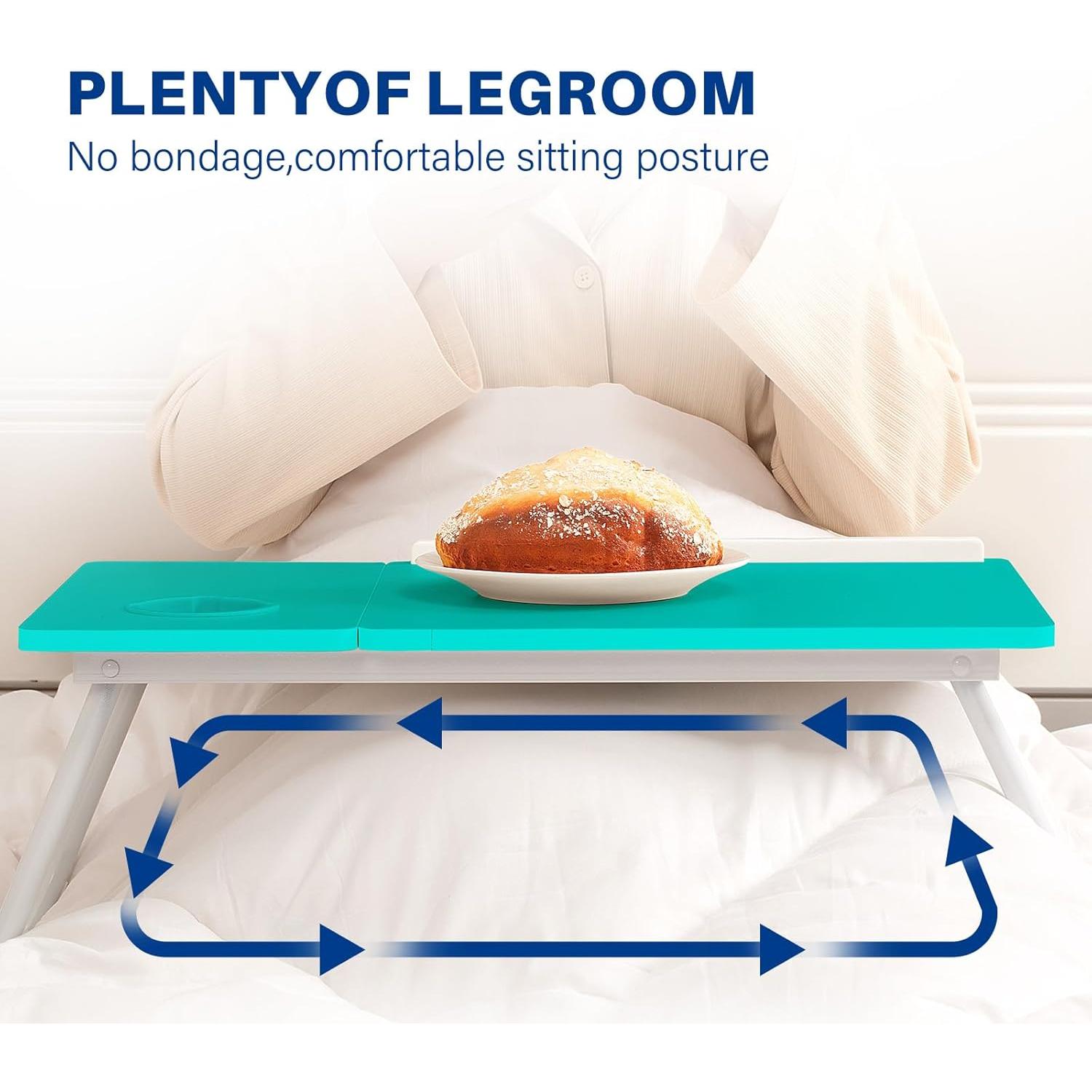 Escritorio Plegable para Laptop BYMECOST Azul 32.3x55.6 cm