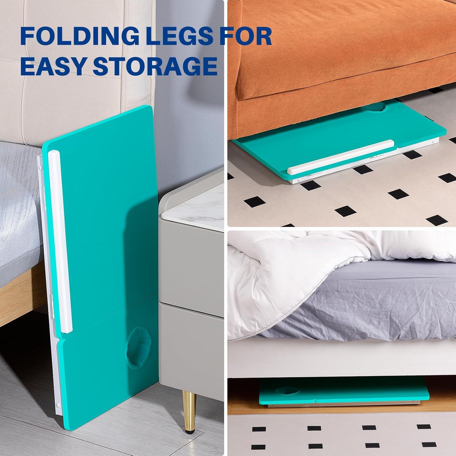 Escritorio Plegable para Laptop BYMECOST Azul 32.3x55.6 cm