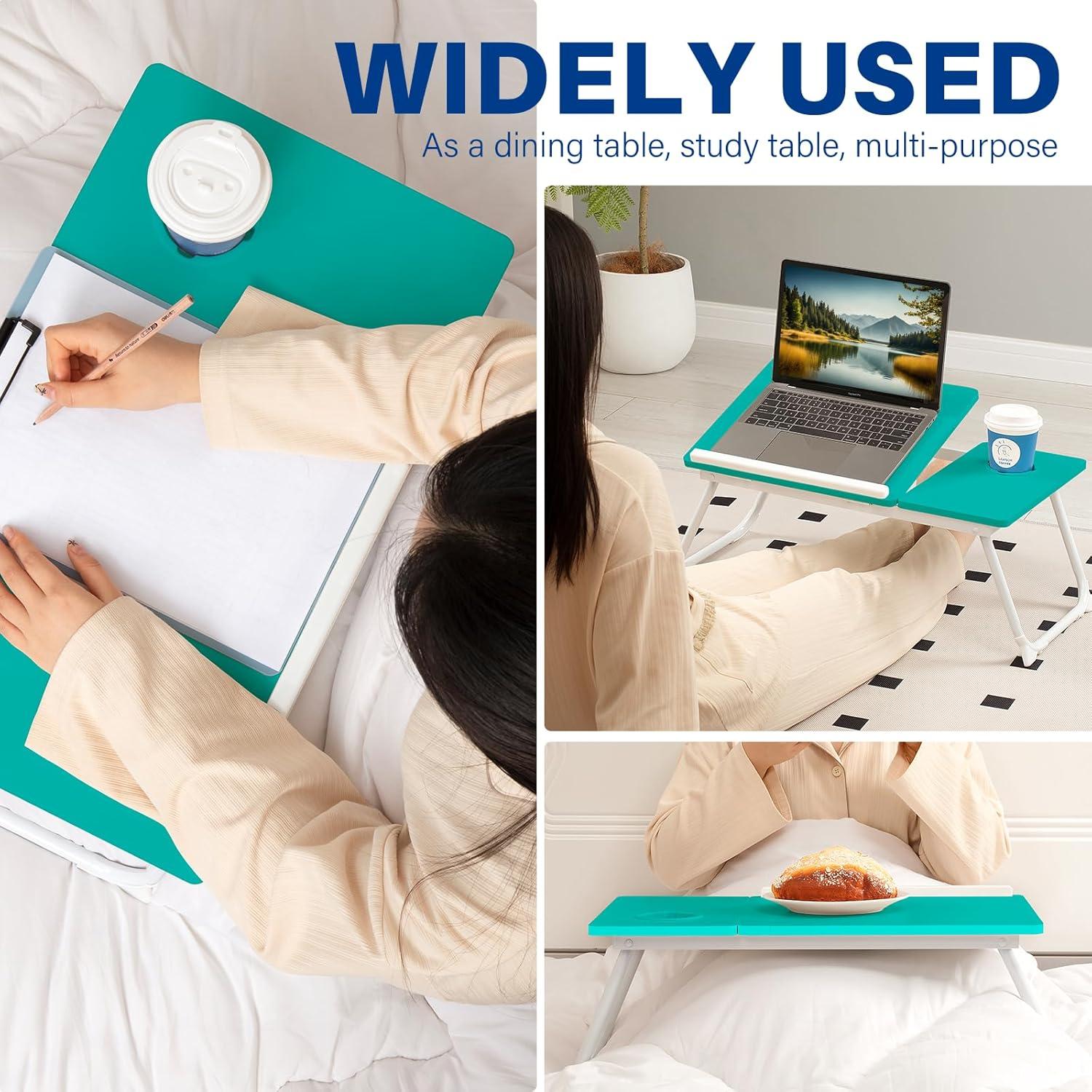 Escritorio Plegable para Laptop BYMECOST Azul 32.3x55.6 cm