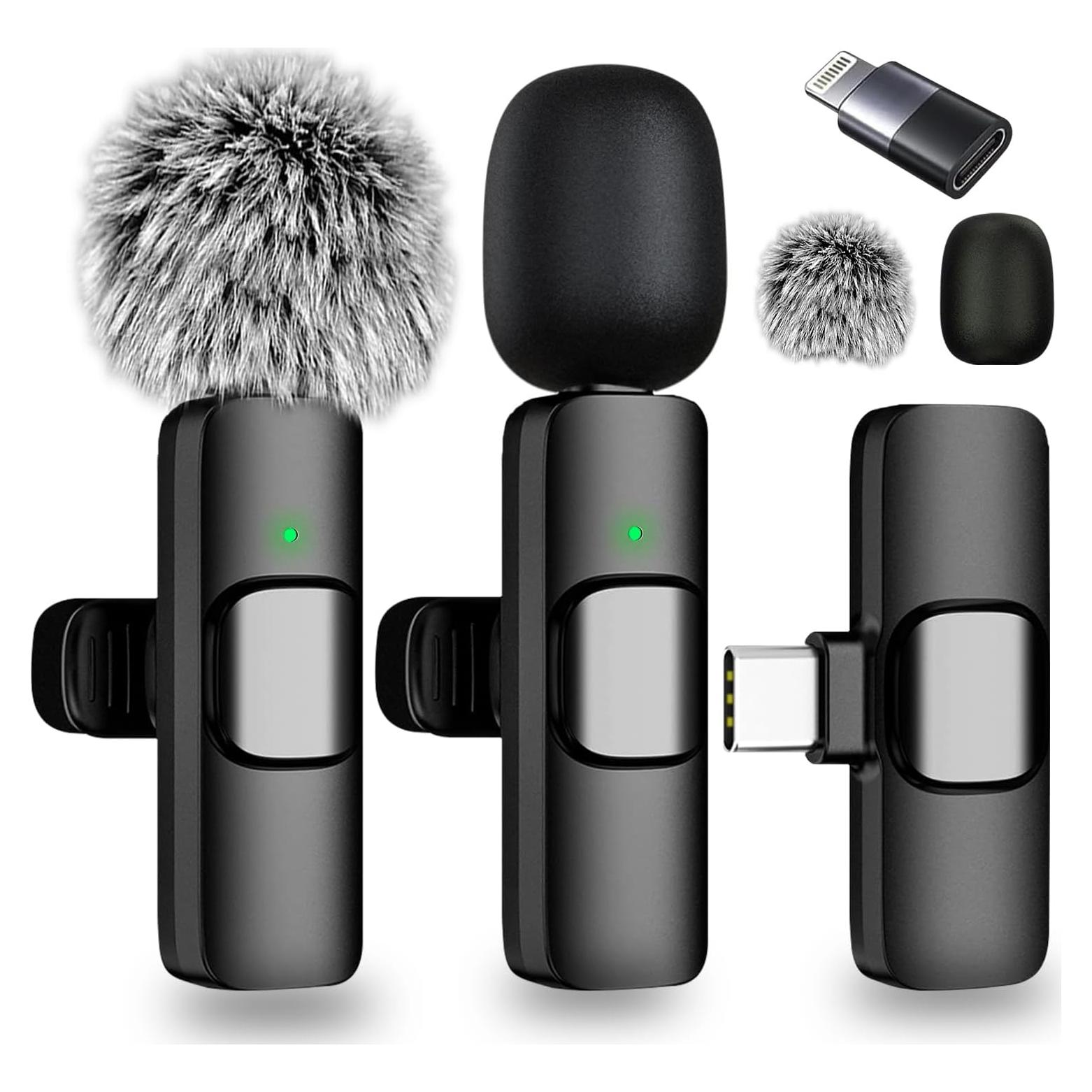 Micrófono Lavalier Inalámbrico SmaFun Mini Bluetooth 6h Batería