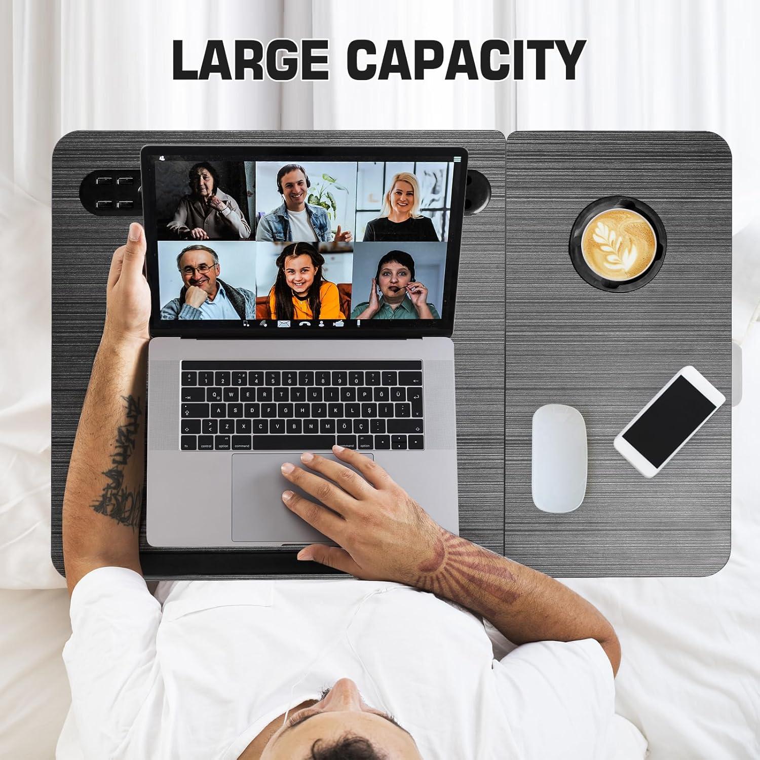 Escritorio Ajustable CloudTrip Plus XL con Luz LED y Cajón