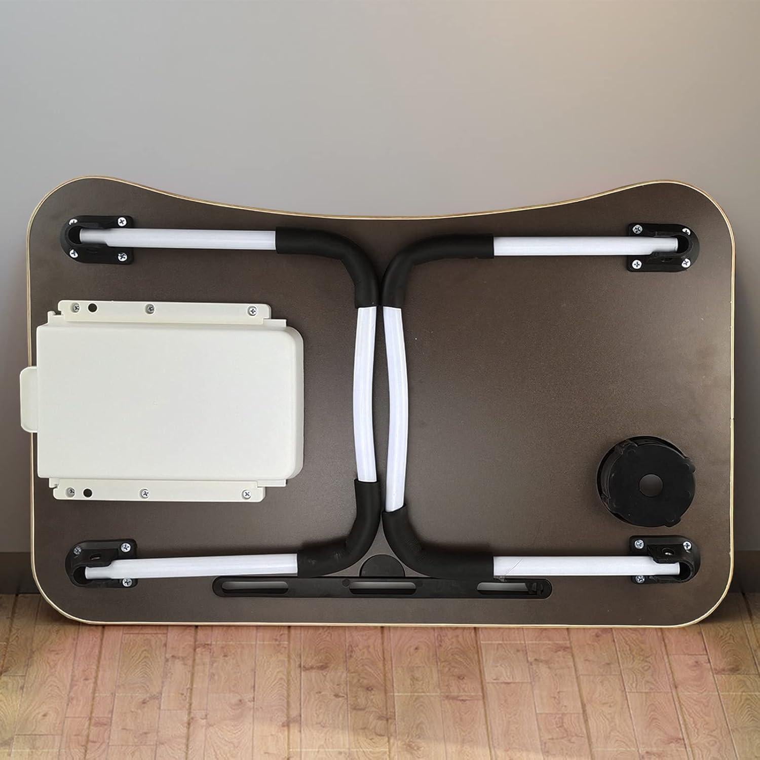 Escritorio Plegable Multifuncional QPEY para Laptop 60x40cm