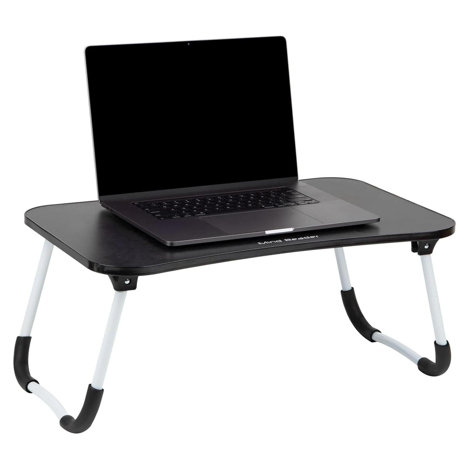 Mesa de Regazo Ajustable Mind Reader 59x34.9 cm Negra
