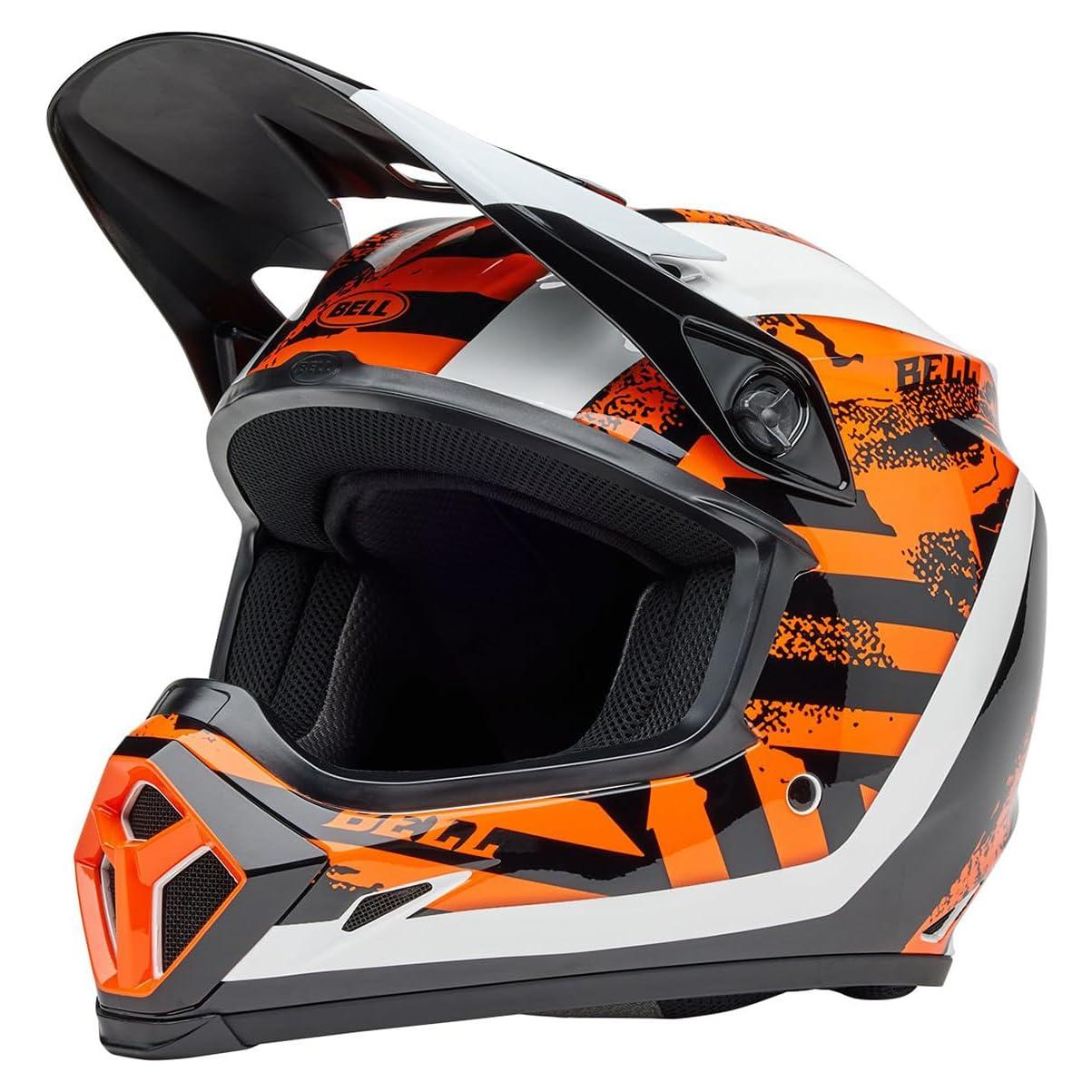 Casco BELL MX-9 MIPS Motocross Unisex X-Large Negro/Naranja