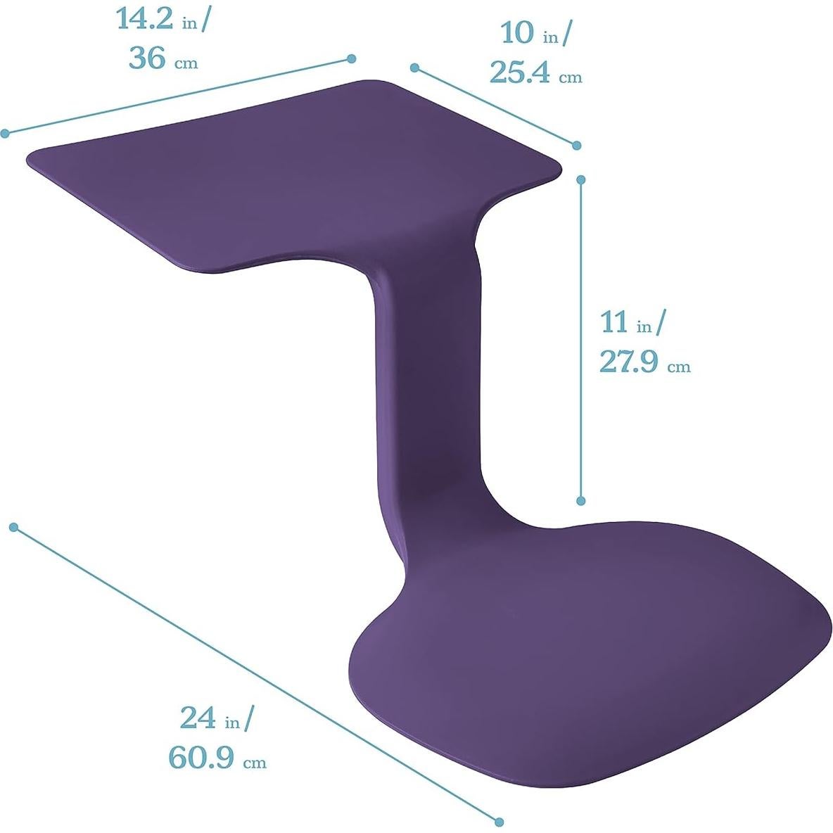 Escritorio Portátil Surf ECR4Kids Berenjena 61x36 cm