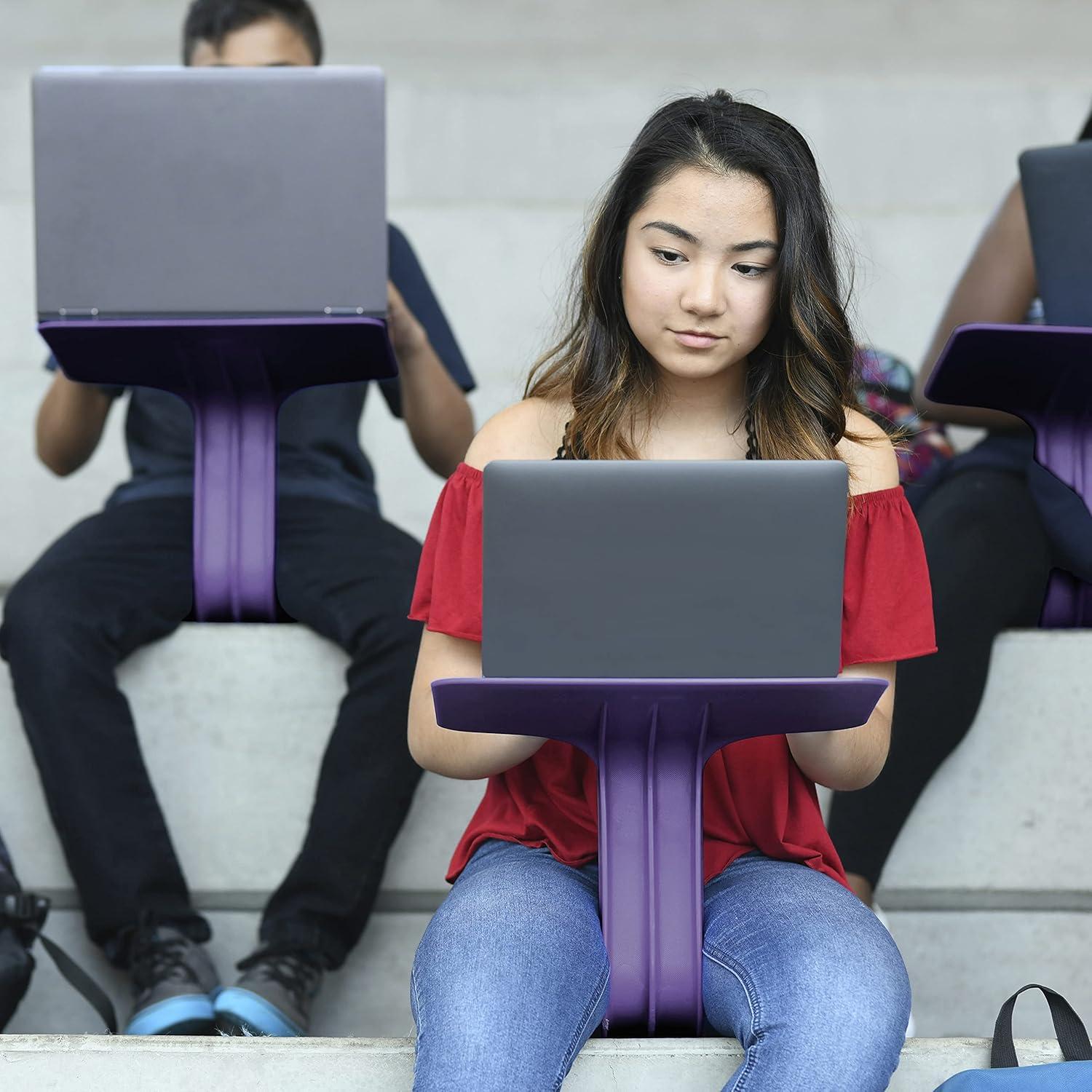 Escritorio Portátil Surf ECR4Kids Berenjena 61x36 cm