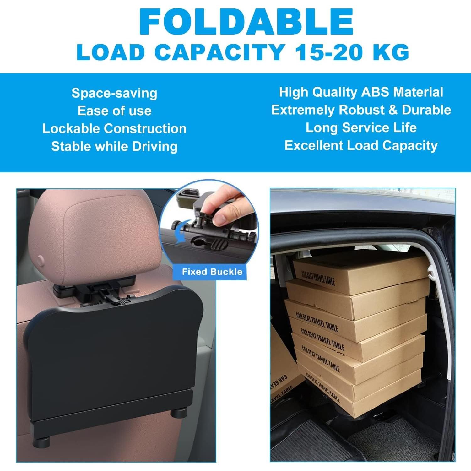 Mesa de bandeja trasera de coche AUEOTUAR OA1803 ajustable