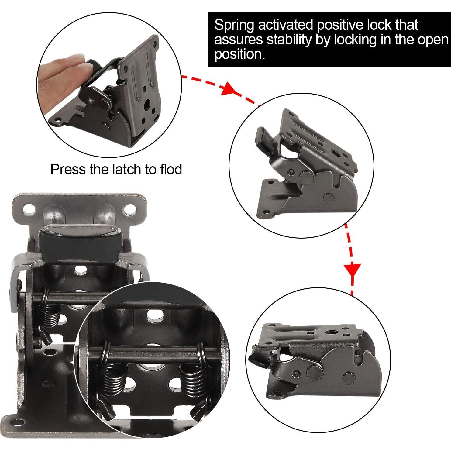 Soporte Plegable para Mesa Shanqian 8 Pack Acero Inoxidable