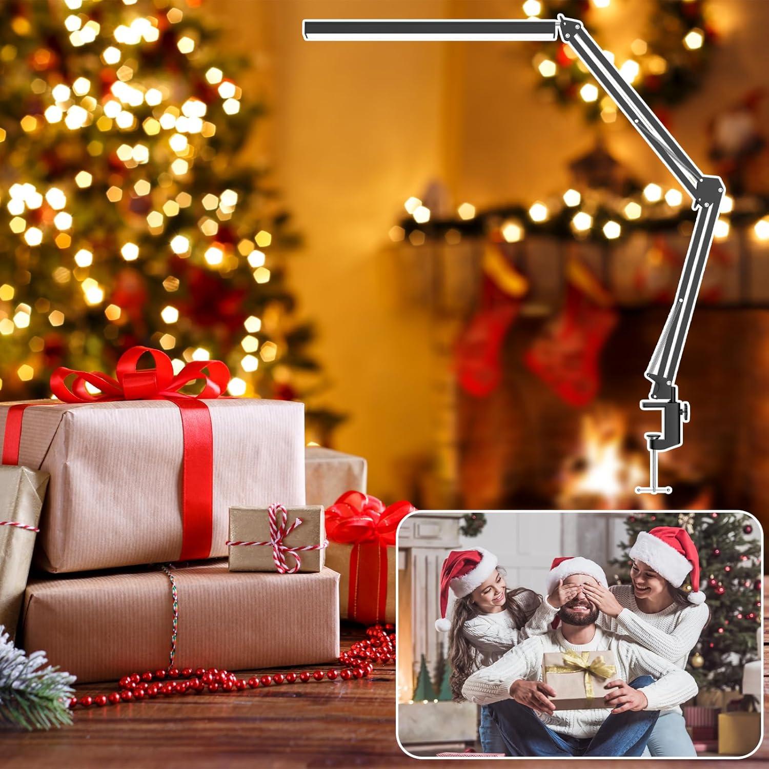 Lámpara de Escritorio LED BZBRLZ Regulable 3 Modos 10 Niveles