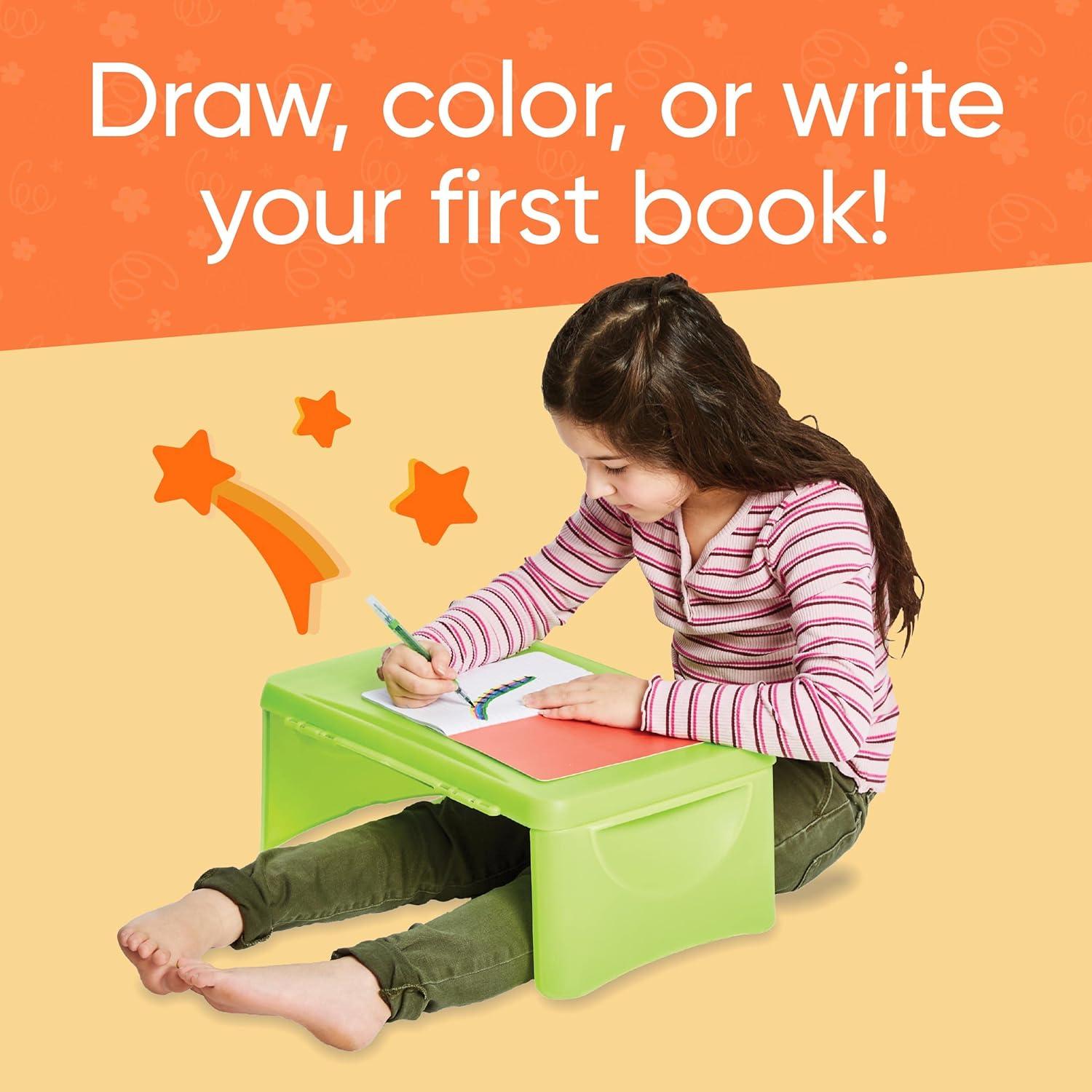 Escritorio Plegable para Niños HearthSong Verde 43.2x30.5cm