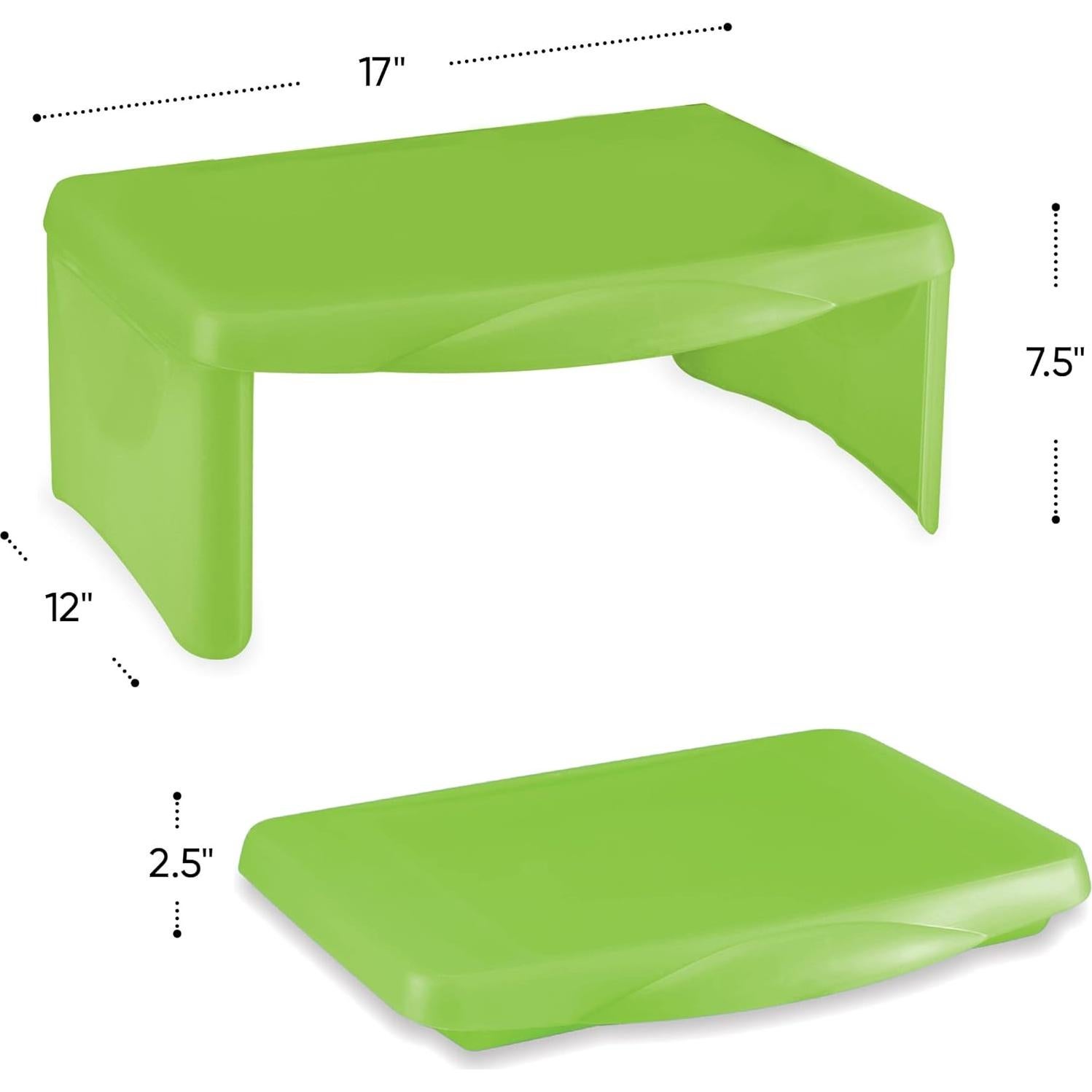 Escritorio Plegable para Niños HearthSong Verde 43.2x30.5cm