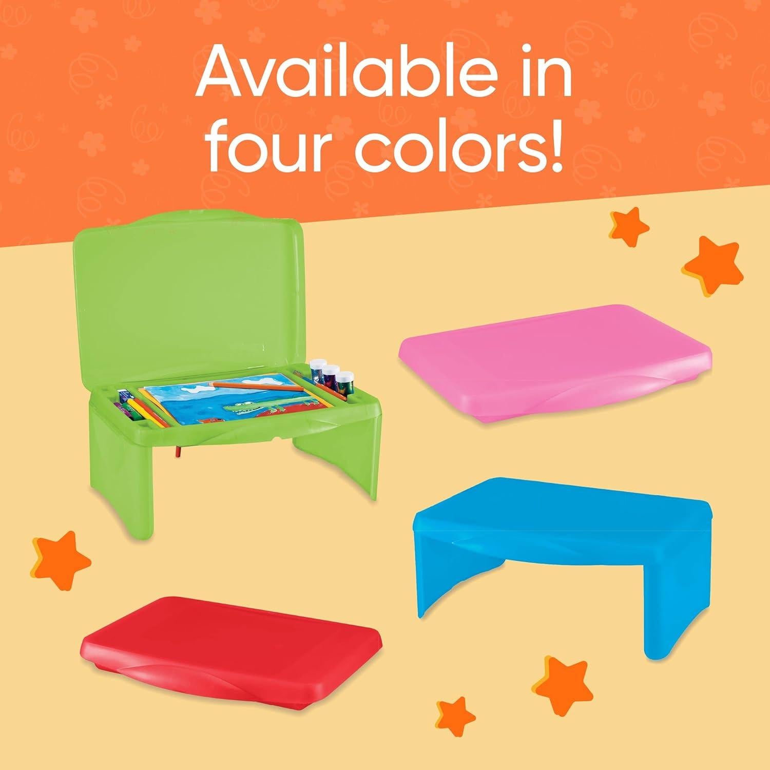 Escritorio Plegable para Niños HearthSong Verde 43.2x30.5cm