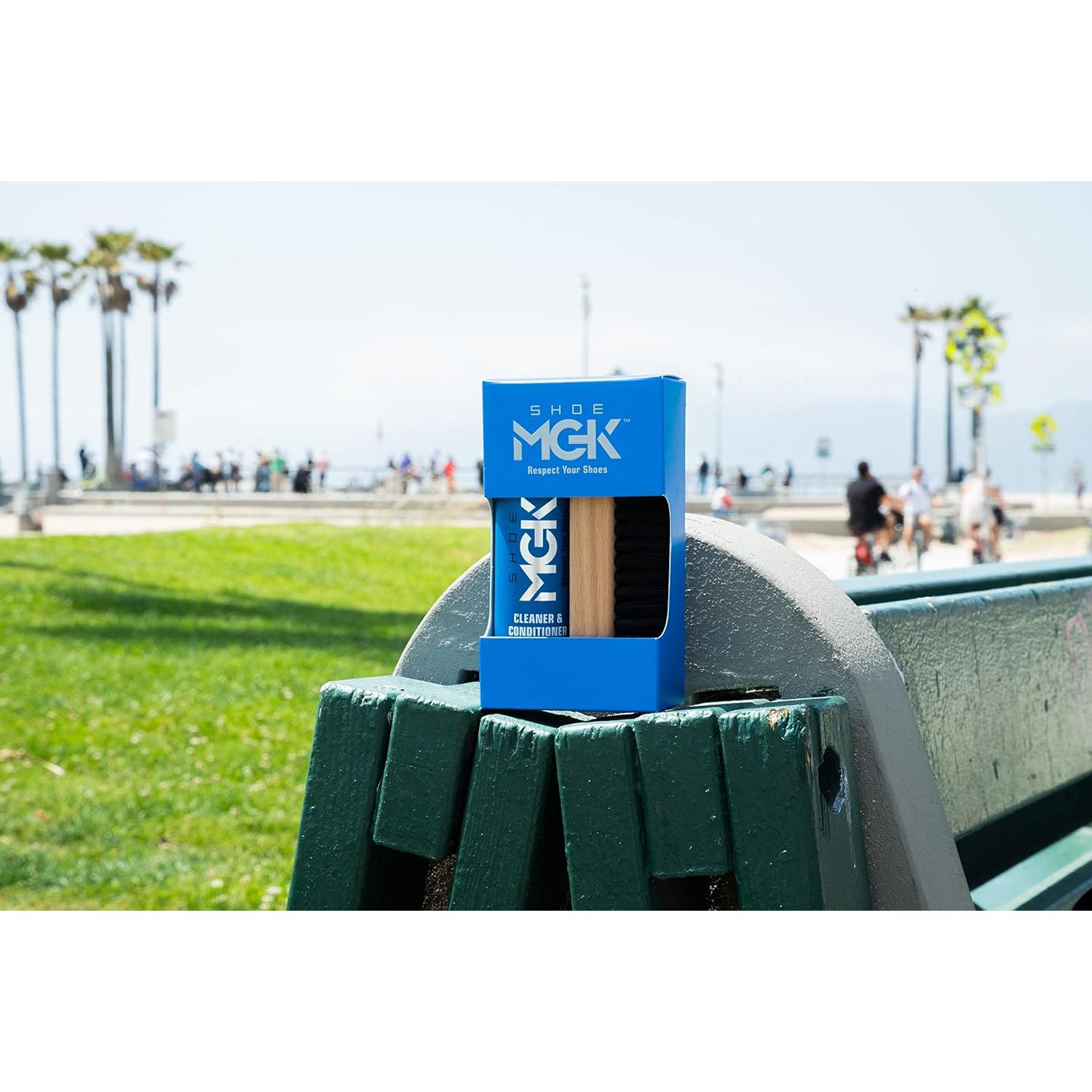 Kit de Limpieza de Zapatos Shoe MGK 4oz - Limpiador y Acondicionador