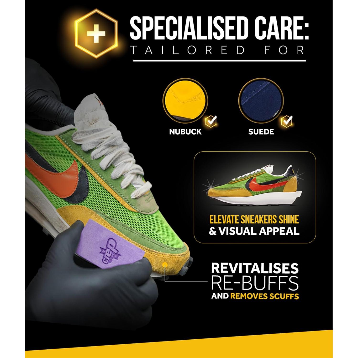 Borrador Limpiador Crep Protect para Zapatillas de Ante y Nubuck