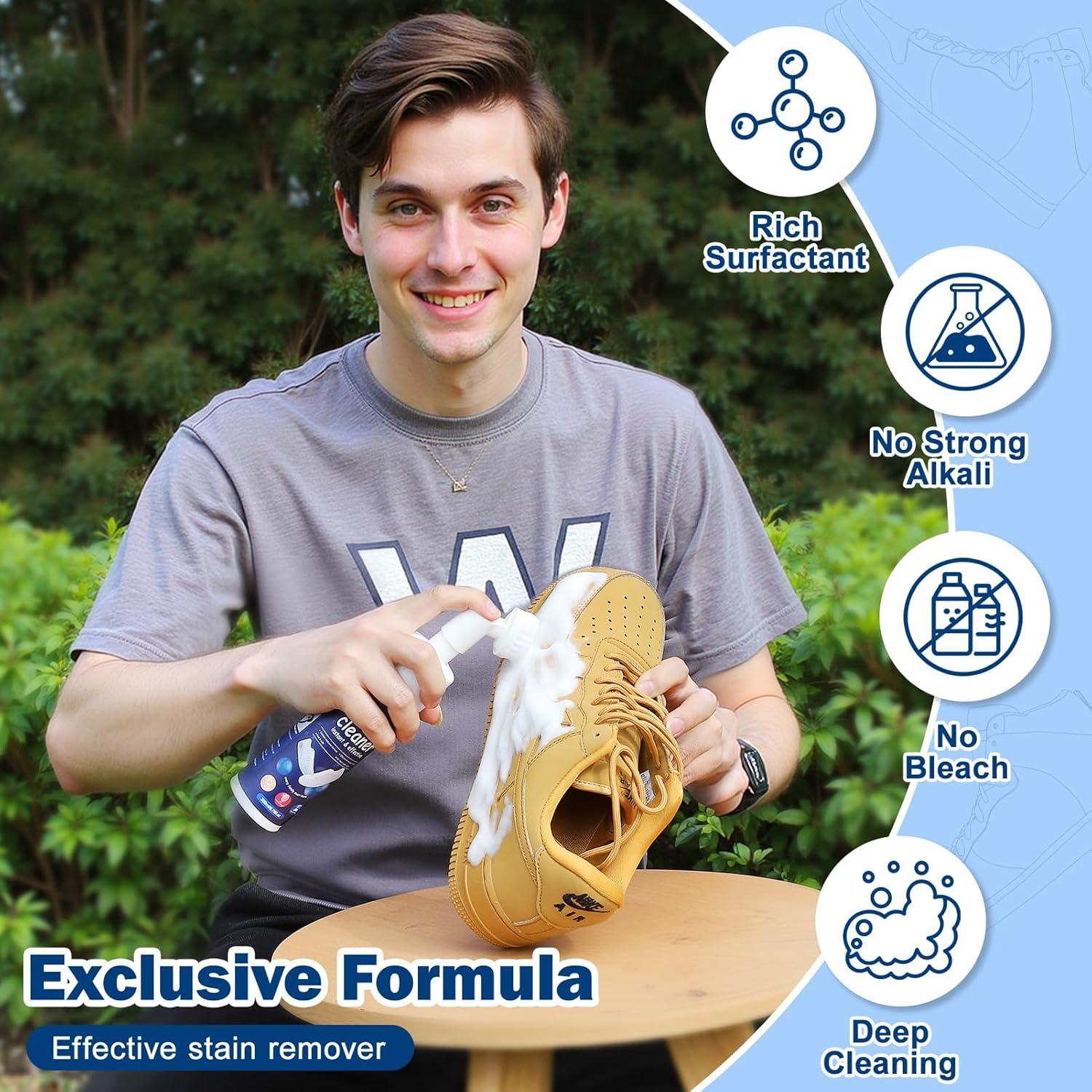 Limpiador de Zapatillas Coklean 200 ml Espuma Sin Agua