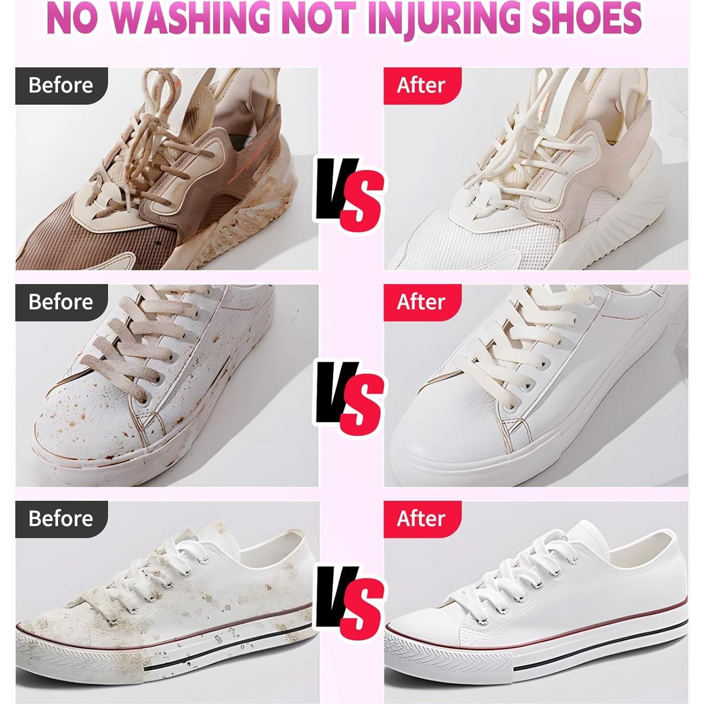 Kit de Limpiador de Zapatillas MMIOFANT - Espuma Sin Agua 2 Pack