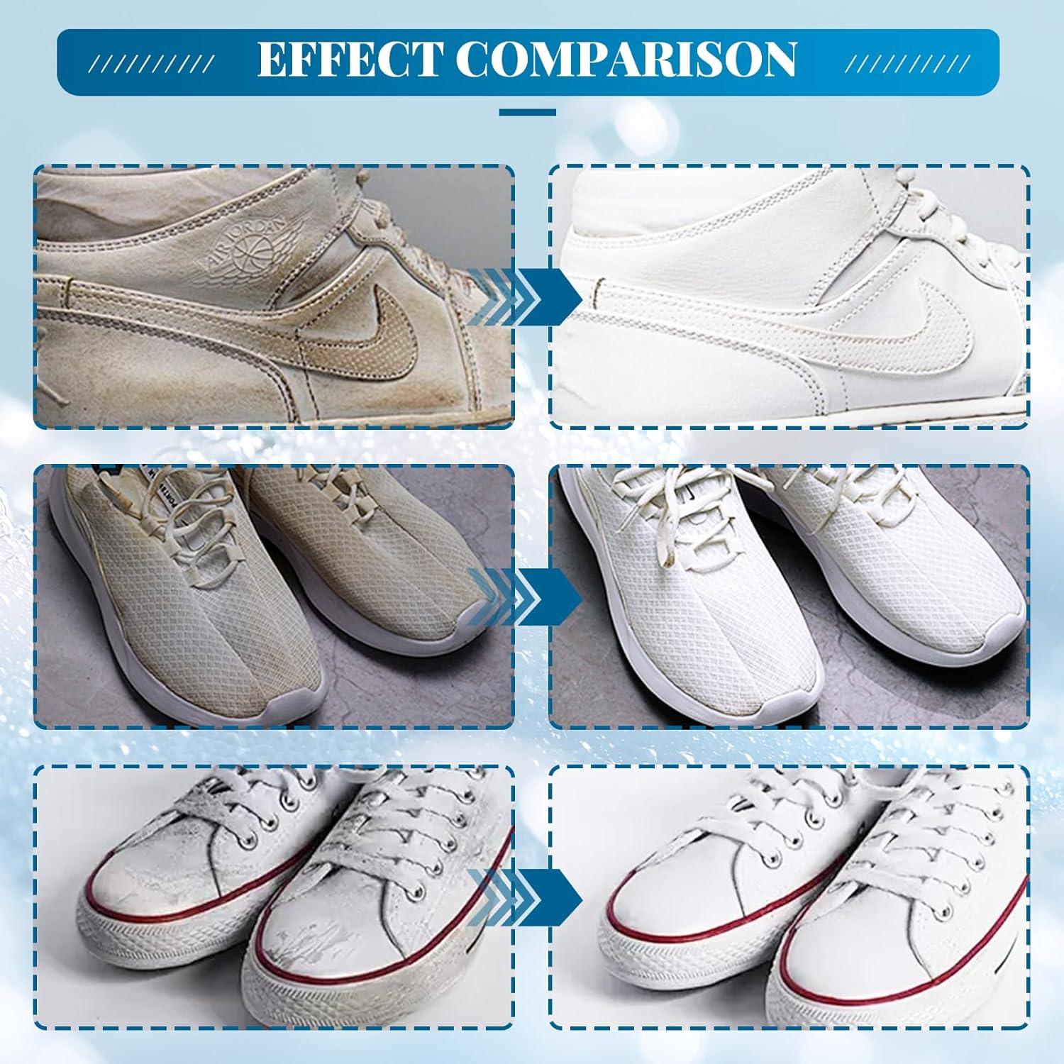 Kit Limpiador de Zapatos 3-en-1 con Espuma y Cepillo