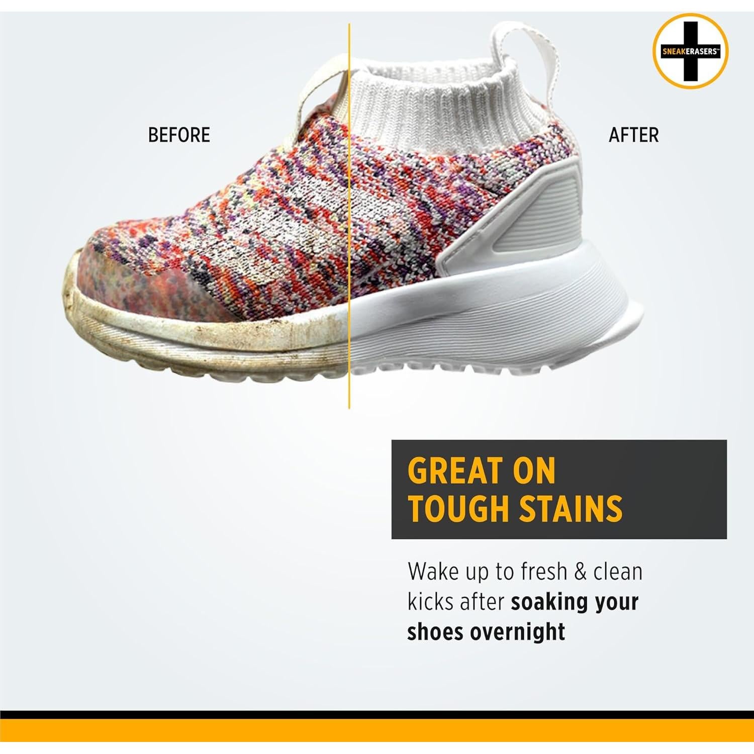 Limpiador de Zapatos SneakERASERS Remojo Nocturno 220g