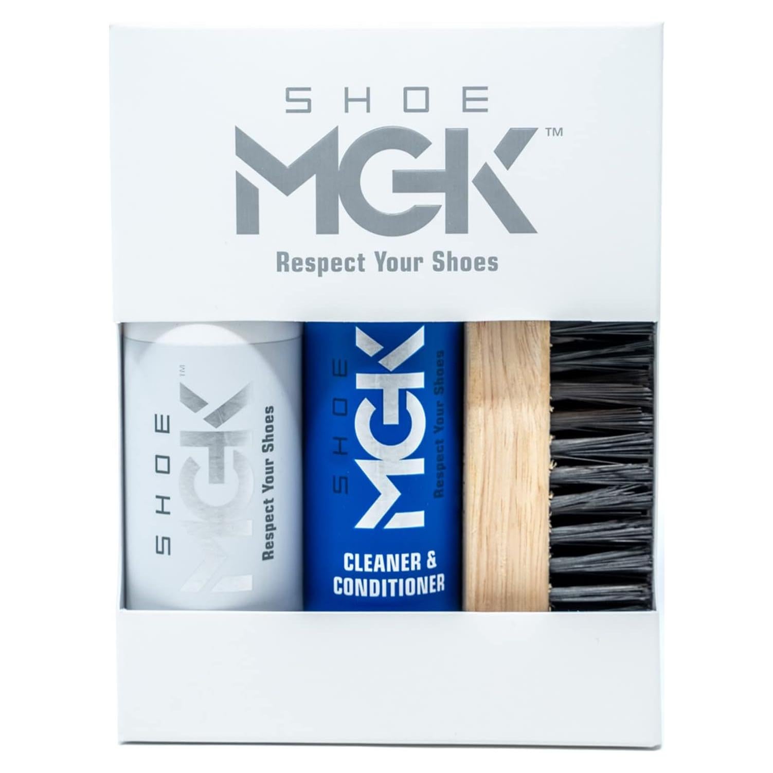 Kit de Limpieza de Zapatos Blancos All Star - Limpiador y Acondicionador