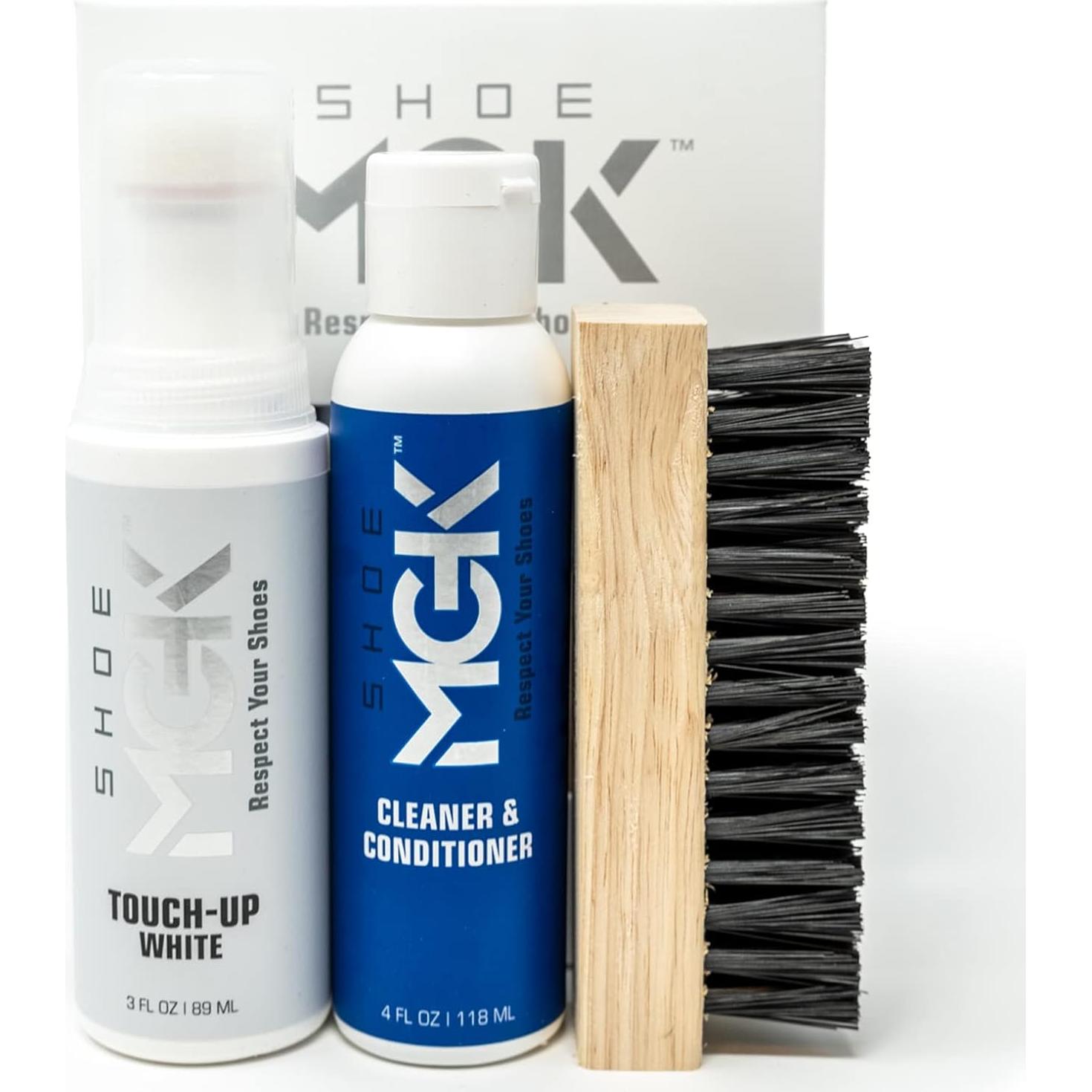 Kit de Limpieza de Zapatos Blancos All Star - Limpiador y Acondicionador