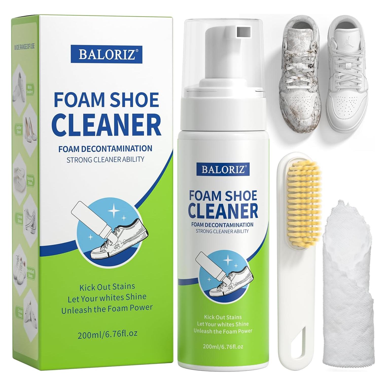 Kit de Limpieza de Zapatos Jiuzuan 200ml con Cepillo y Toalla