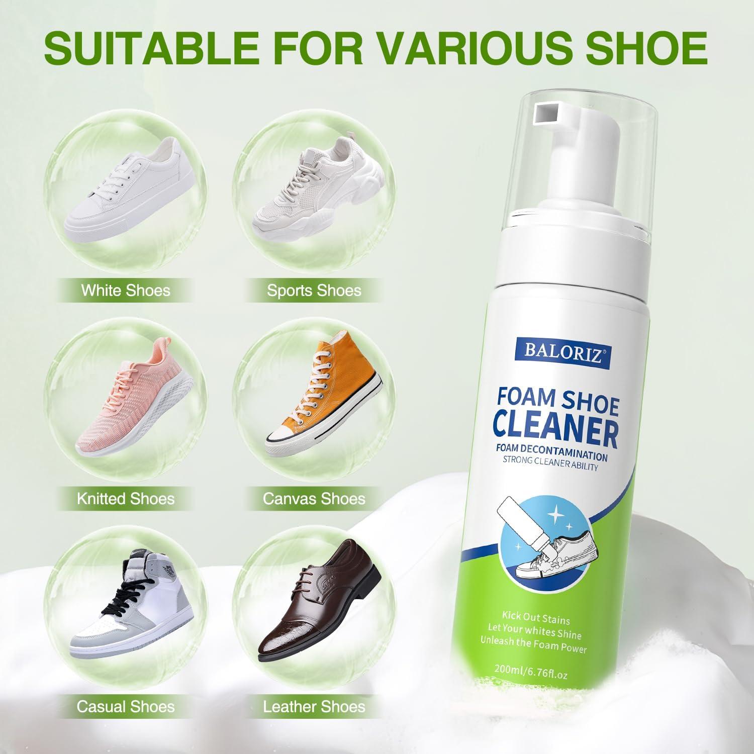 Kit de Limpieza de Zapatos Jiuzuan 200ml con Cepillo y Toalla