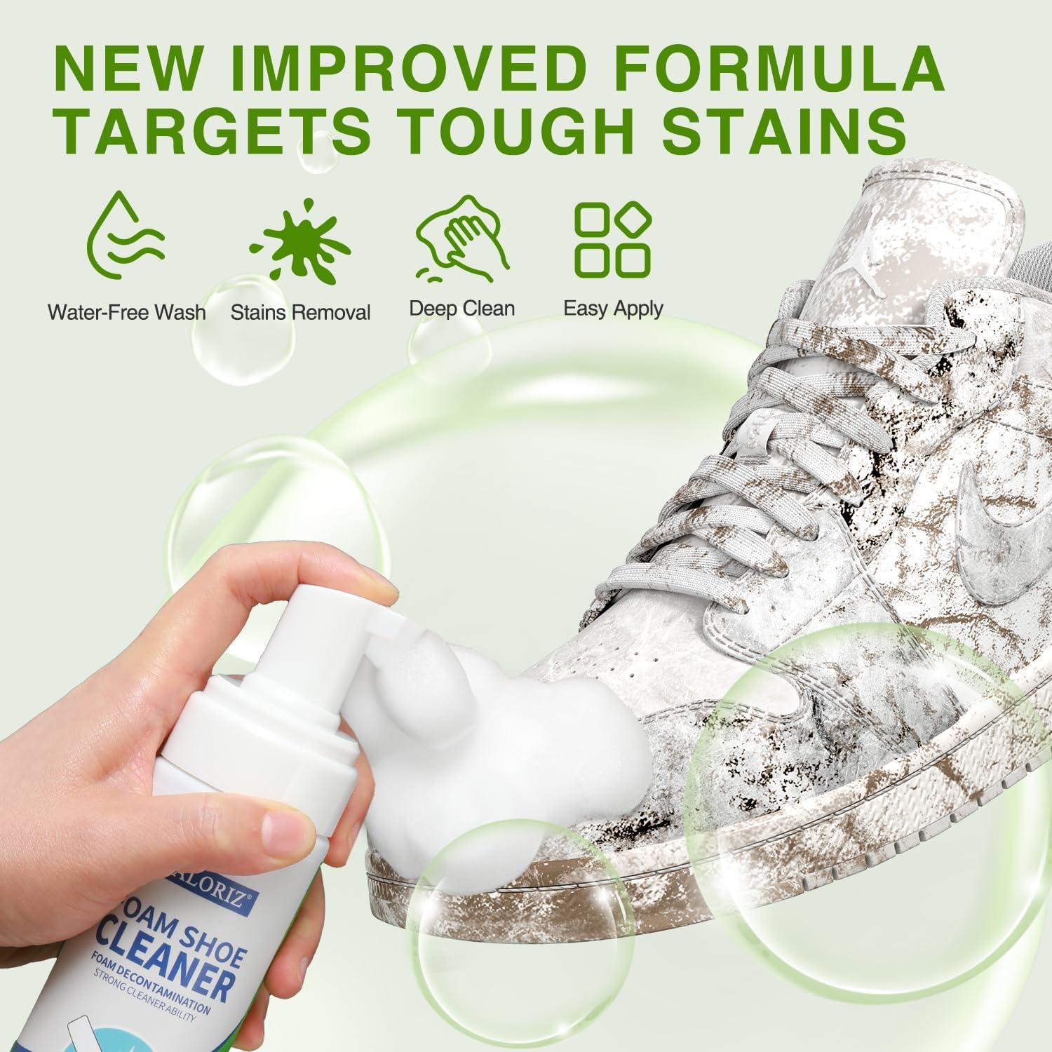 Kit de Limpieza de Zapatos Jiuzuan 200ml con Cepillo y Toalla