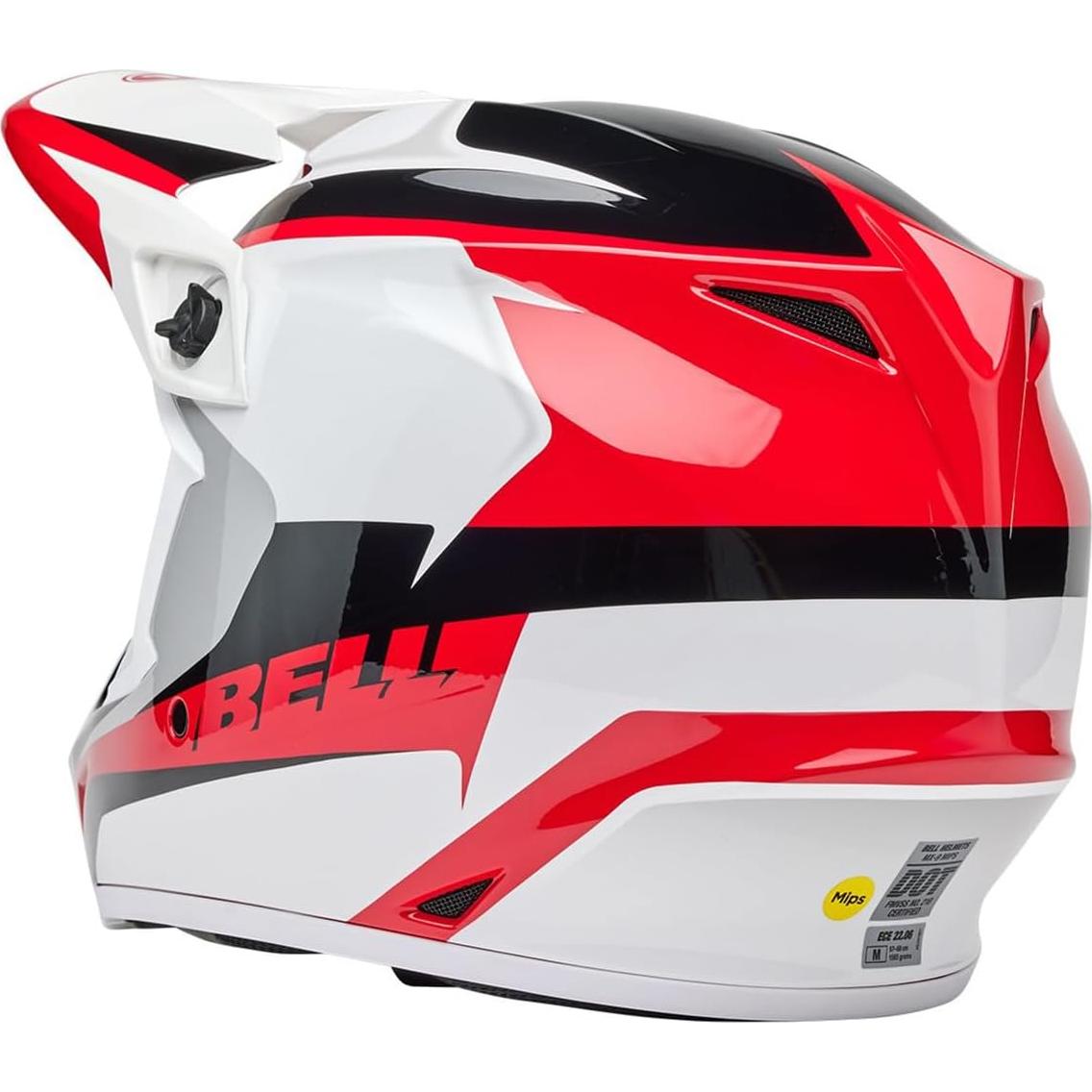 Casco BELL MX-9 MIPS Motocross Rojo Brillante XX-Large