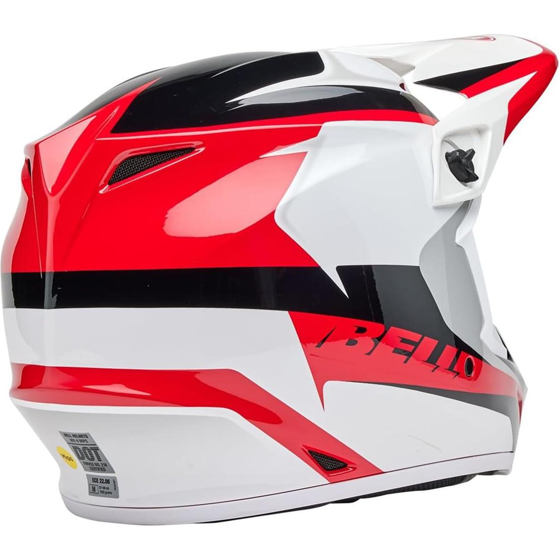 Casco BELL MX-9 MIPS Motocross Rojo Brillante XX-Large