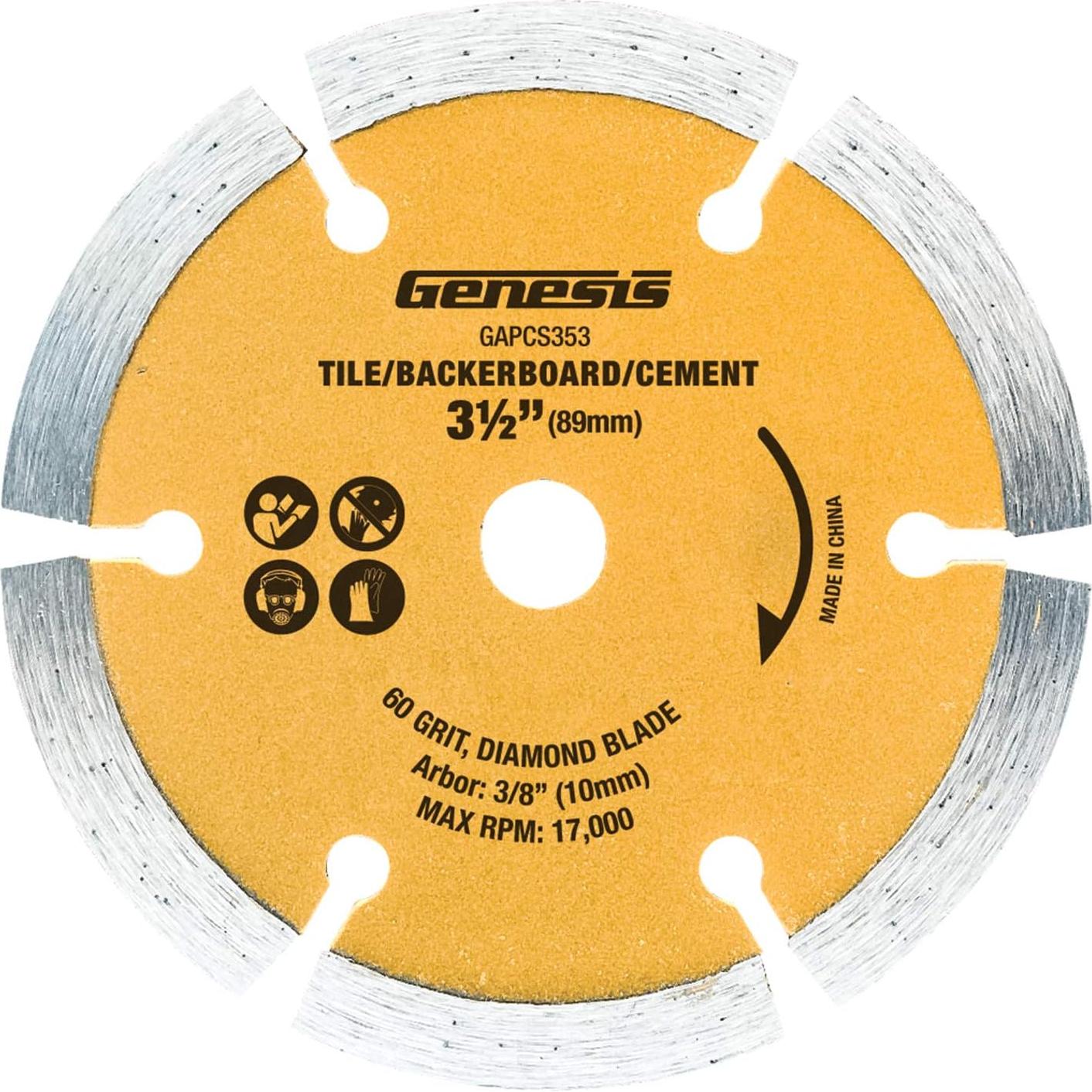 Sierra Circular de Inmersión Genesis GPCS535CK 5.8A 2.86cm