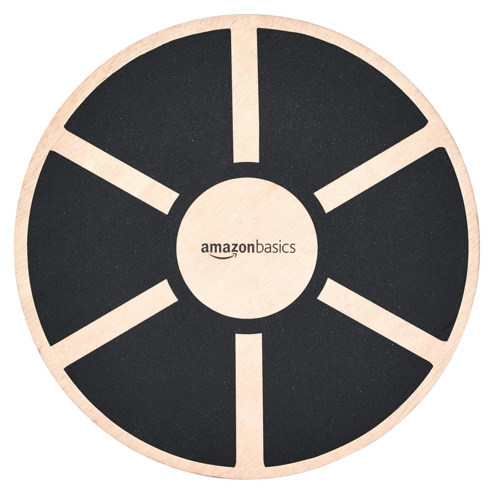 Entrenador de Equilibrio Oscilante de Madera Amazon Basics 40cm