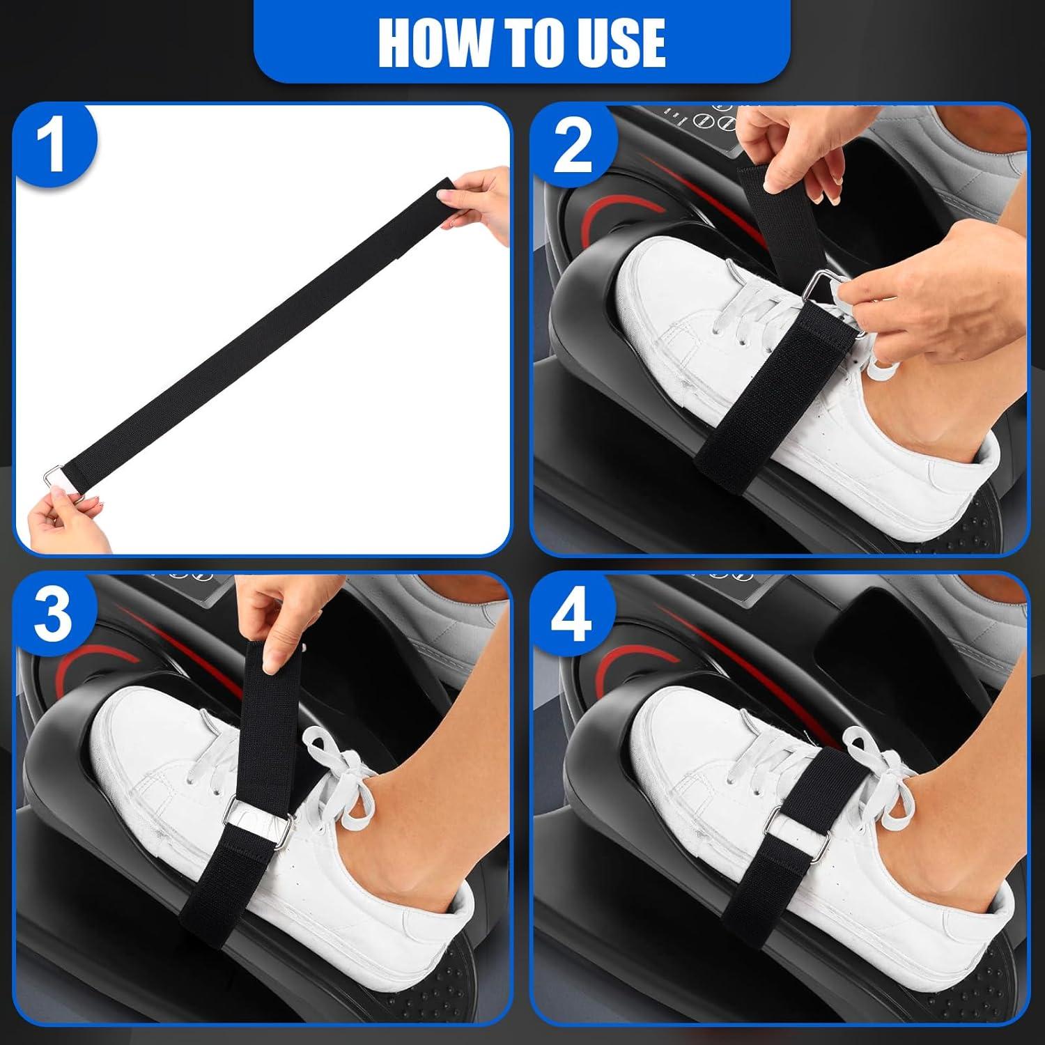 Correas de Pedal TOBWOLF para Ejercitador Elíptico - 4PCS