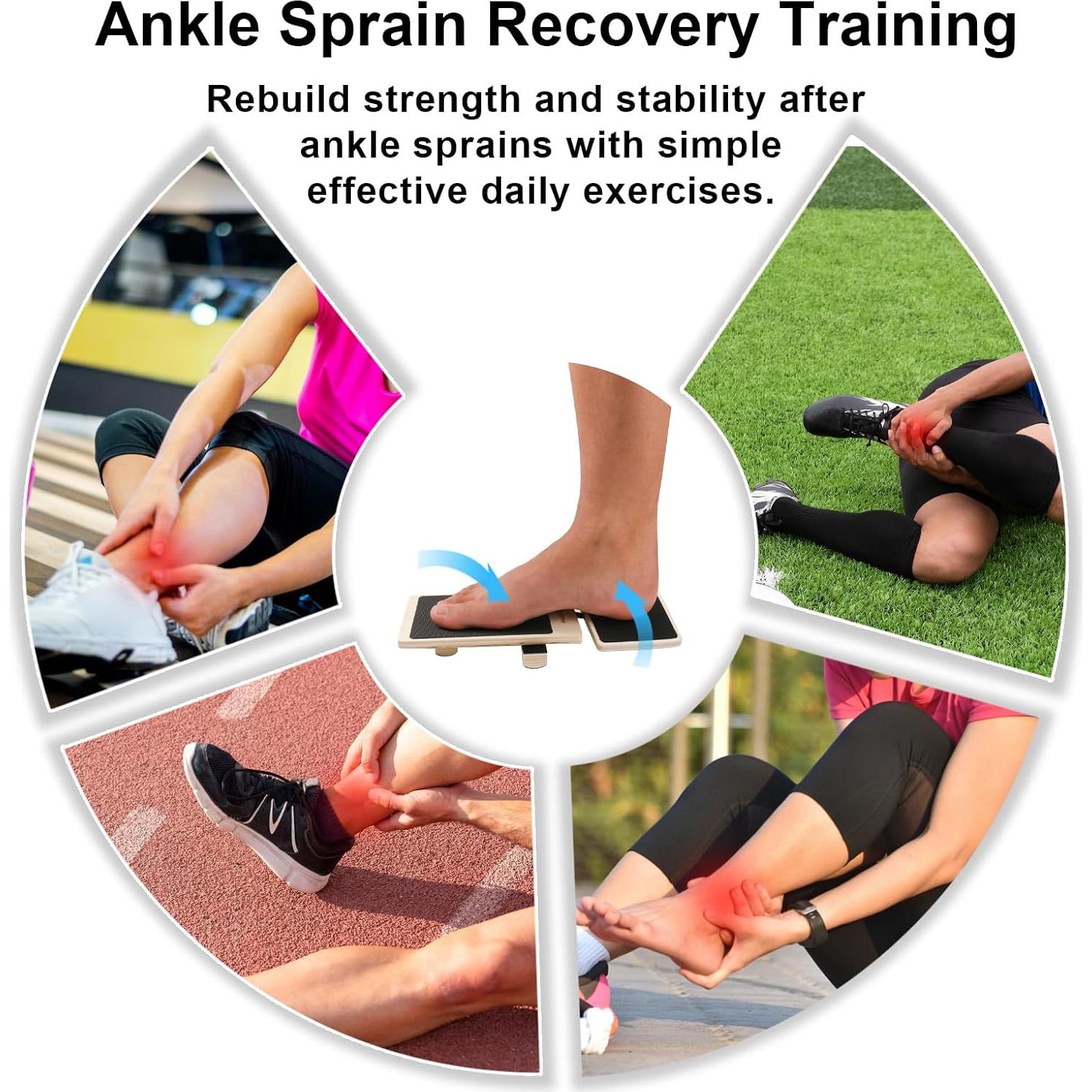 Tabla de Equilibrio Mobllsport KS-100 para Rehabilitación y Ejercicio