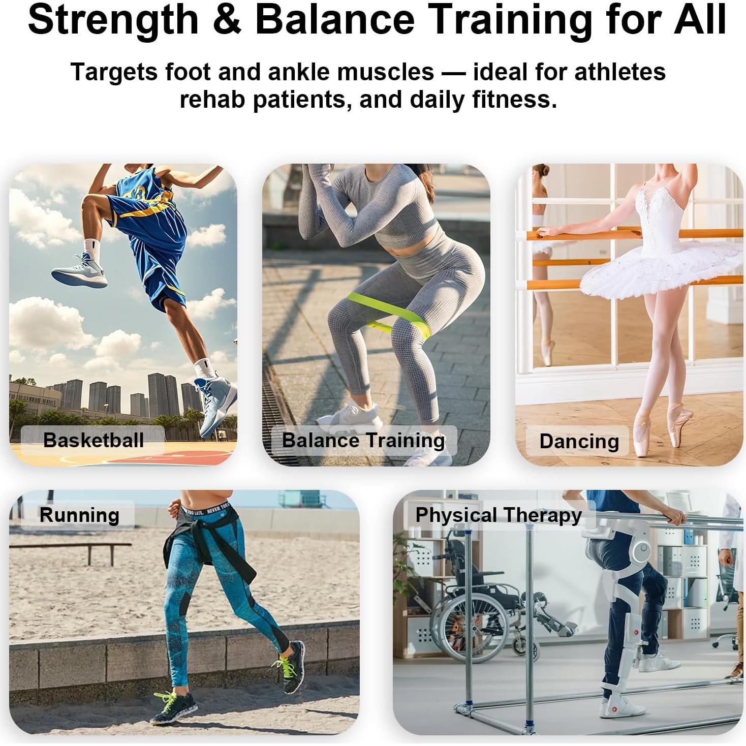 Tabla de Equilibrio Mobllsport KS-100 para Rehabilitación y Ejercicio