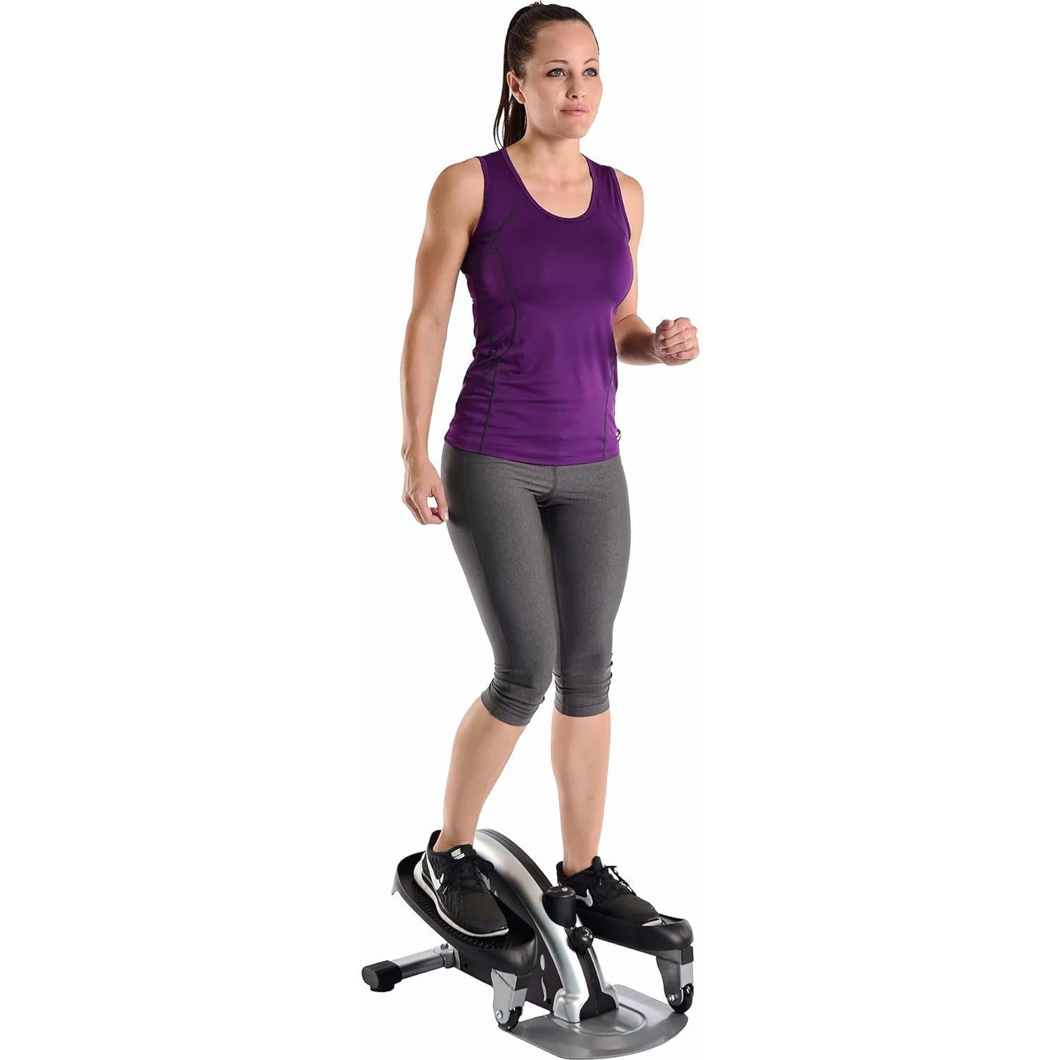 Elíptica Compacta Stamina InMotion E1000 - 10.89 kg - Plata