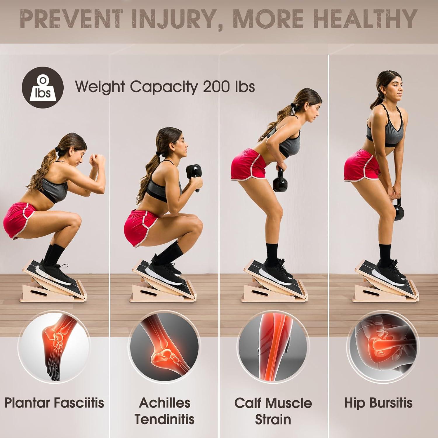 Tablero de Equilibrio y Inclinación Woodure 2-en-1 Ajustable