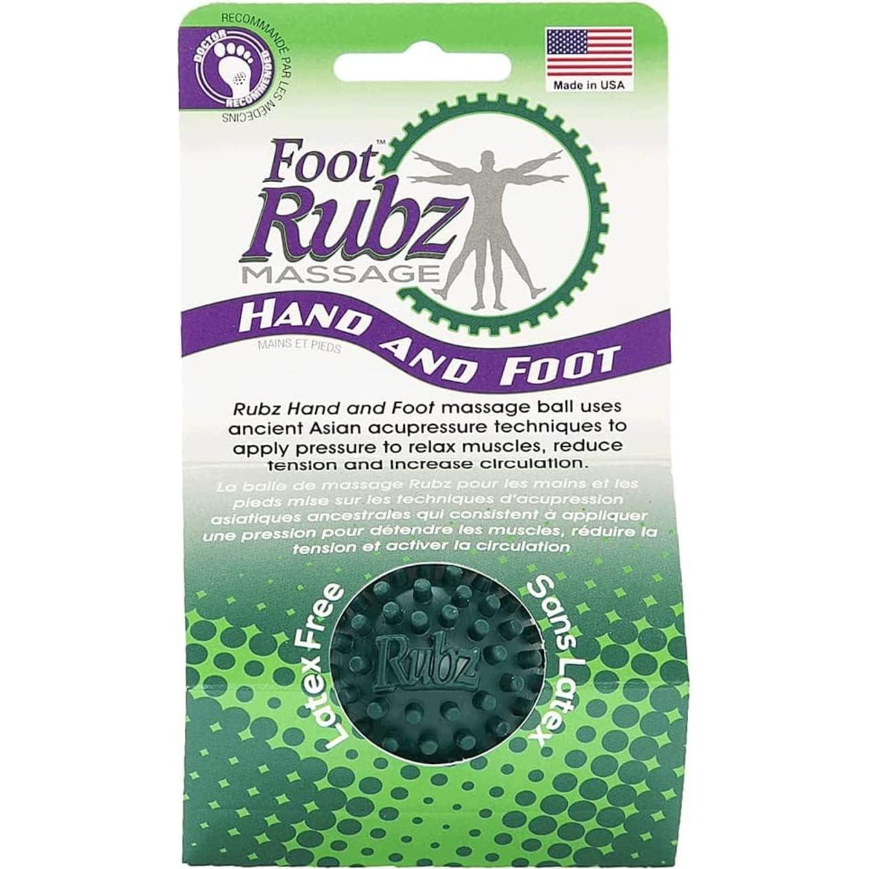 Pelota de Masaje Due North Rubz para Manos y Pies - Alivio Fascitis Plantar