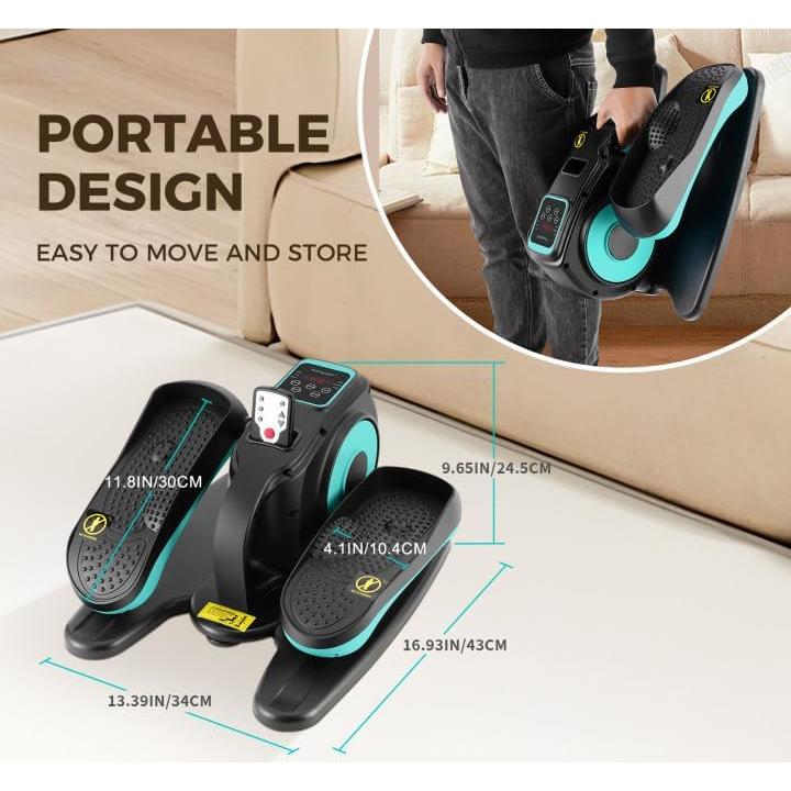 Máquina Elíptica de Escritorio Rollingsurfer EM-02 Verde Compacta