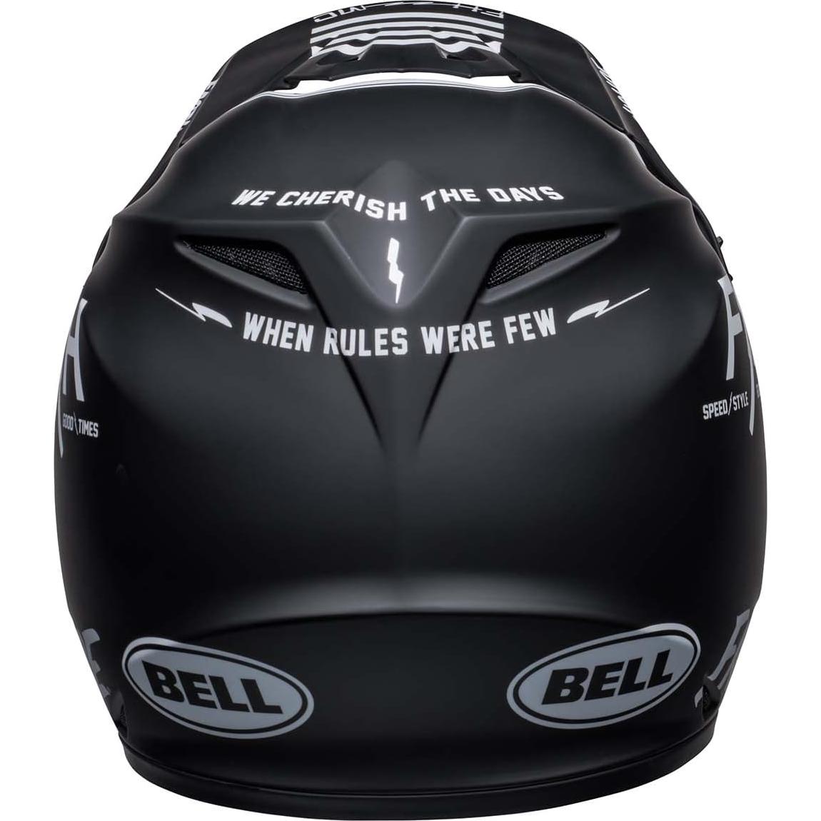 Casco de Motocross BELL MX-9 MIPS Grande Negro/Blanco