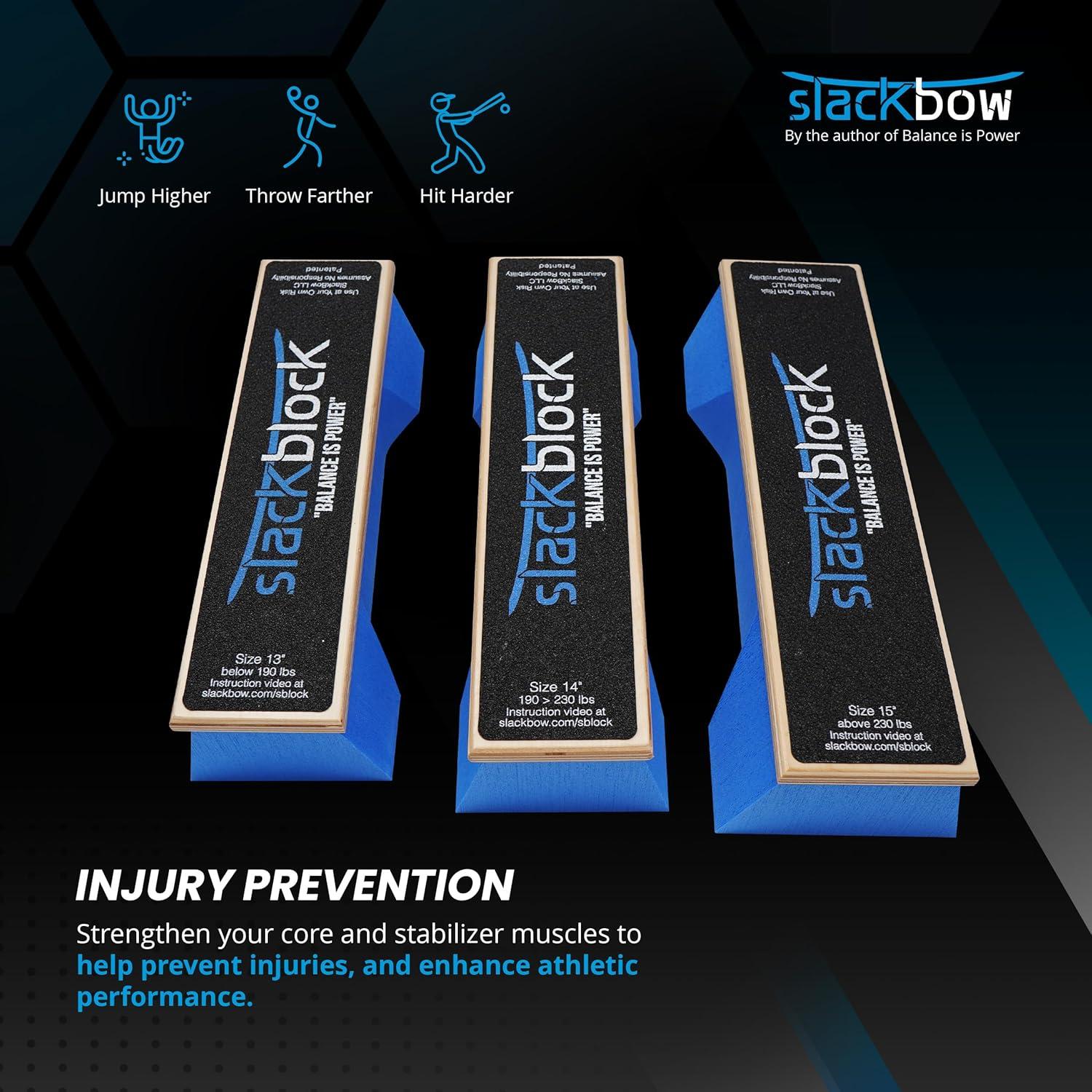 Entrenador de Equilibrio SlackBlock Athletic 33 cm - Mejora Agilidad