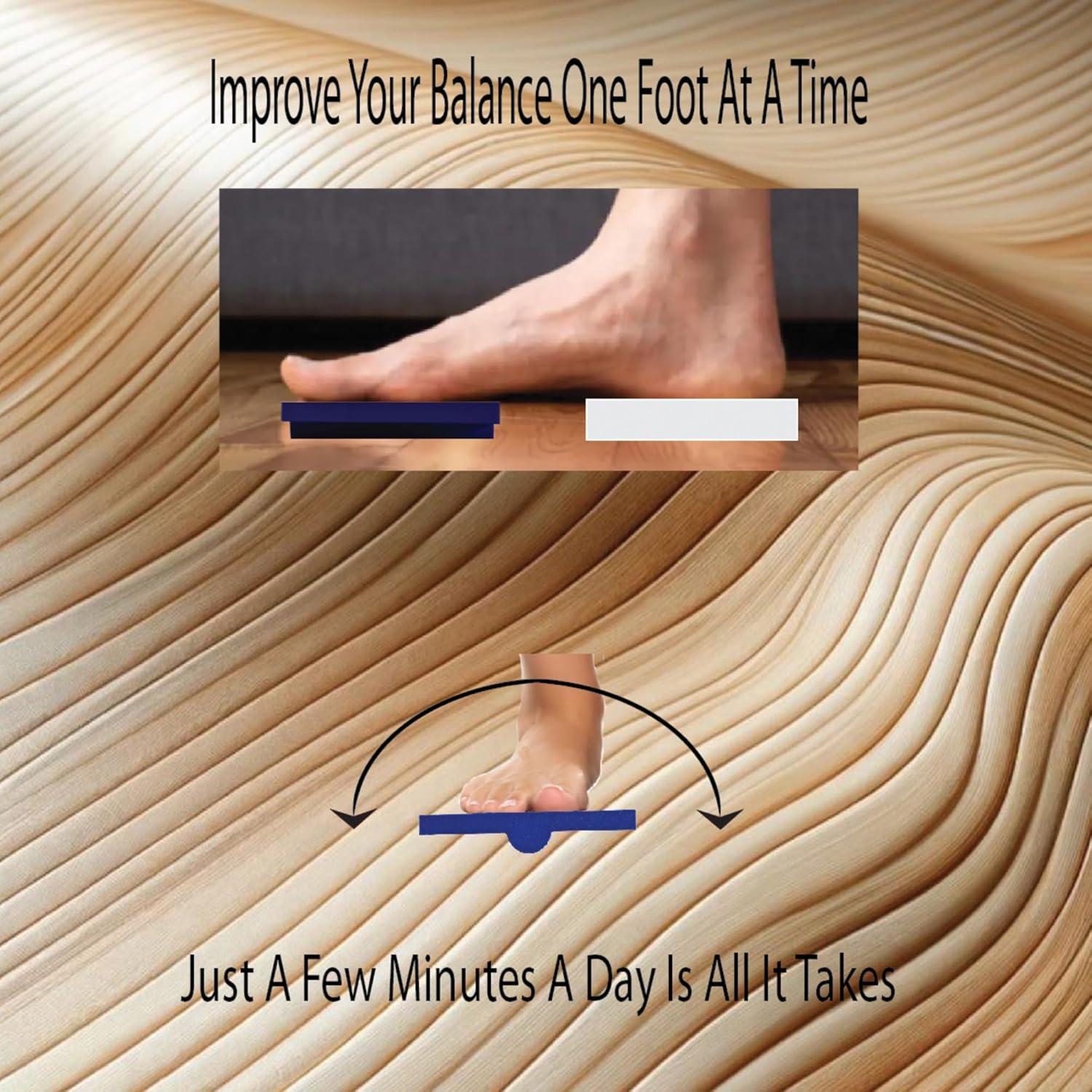 Ejercitador de Tobillo MODERN GRIZZLY Azul y Blanco 9.4x8.6 cm