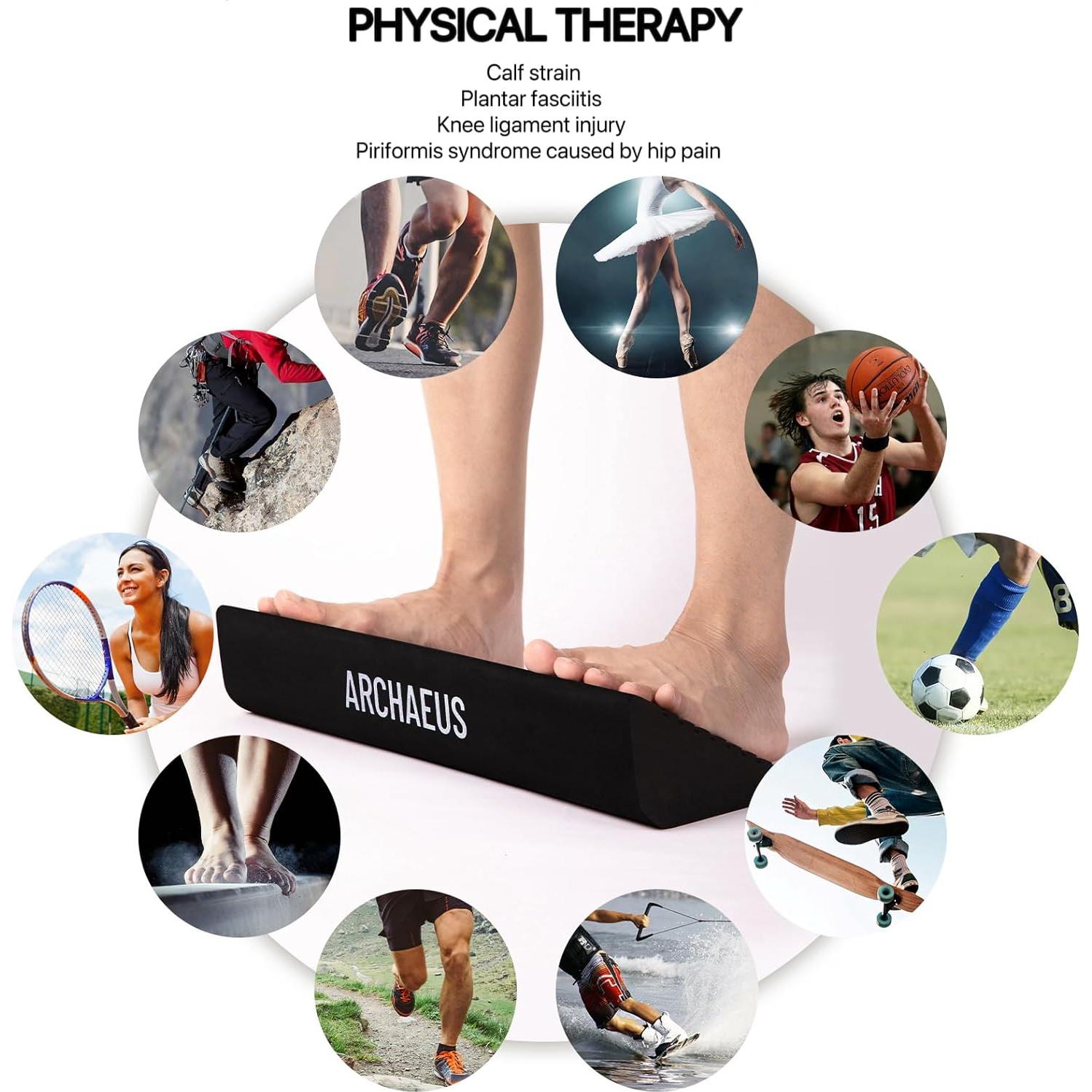 Tablero de Equilibrio ARCHAEUS para Estiramiento y Fortalecimiento