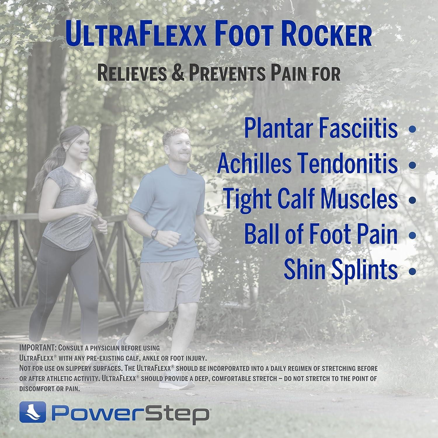 PowerStep UltraFlexx Rocker Estirador para Pies y Pantorrillas