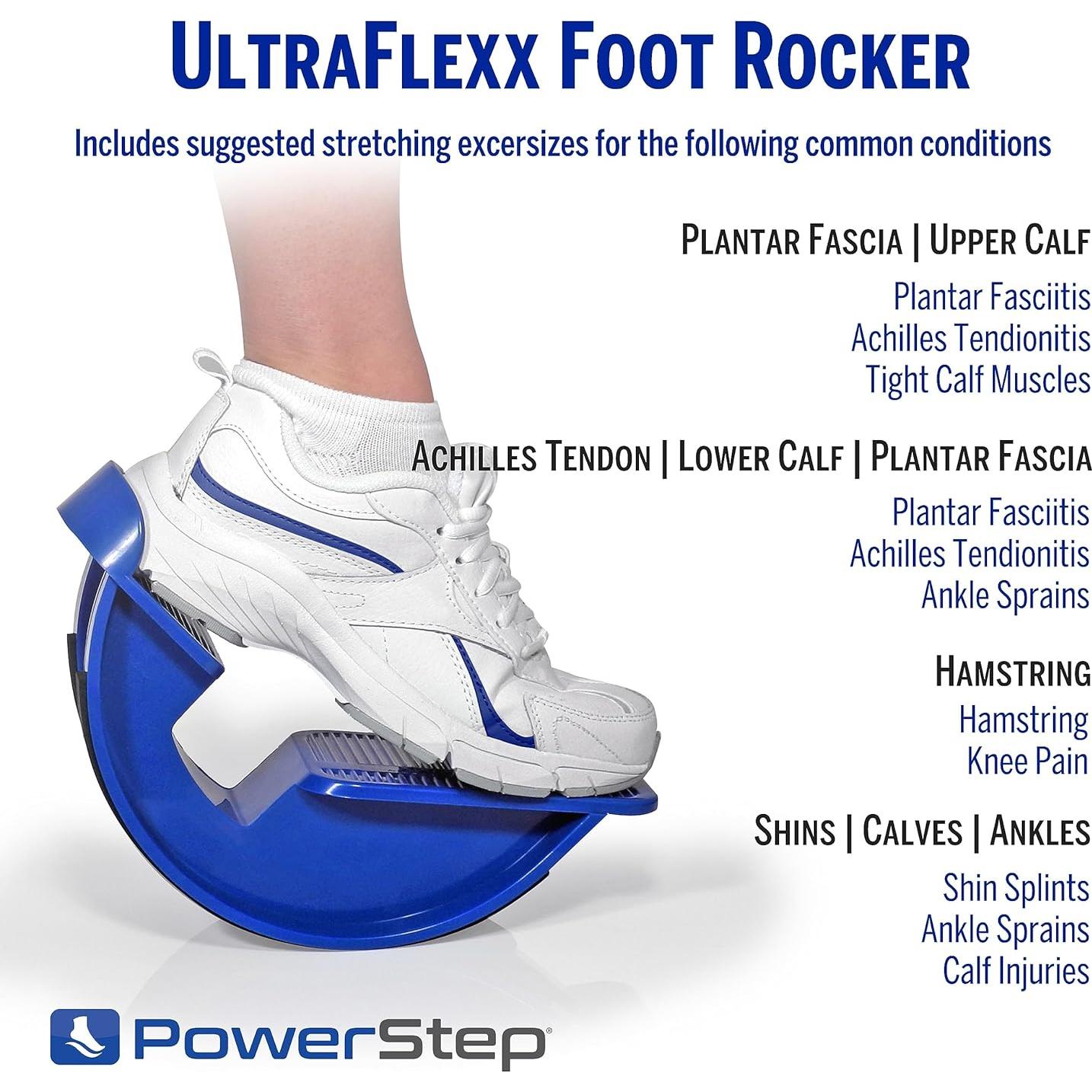 PowerStep UltraFlexx Rocker Estirador para Pies y Pantorrillas